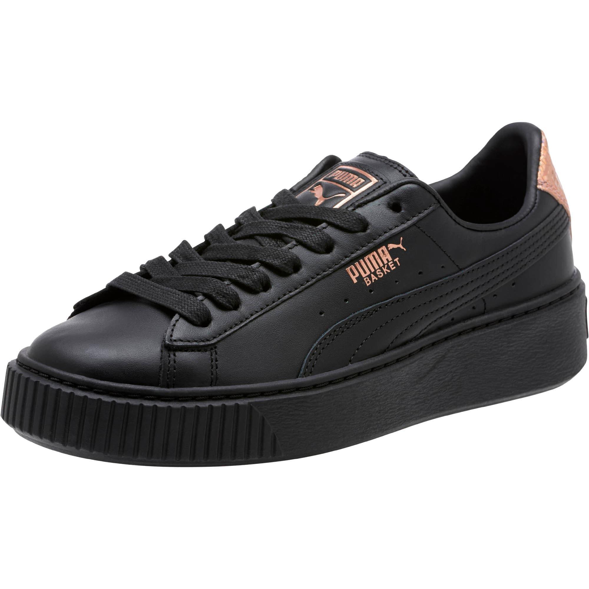 puma basket platform rg damen sneaker