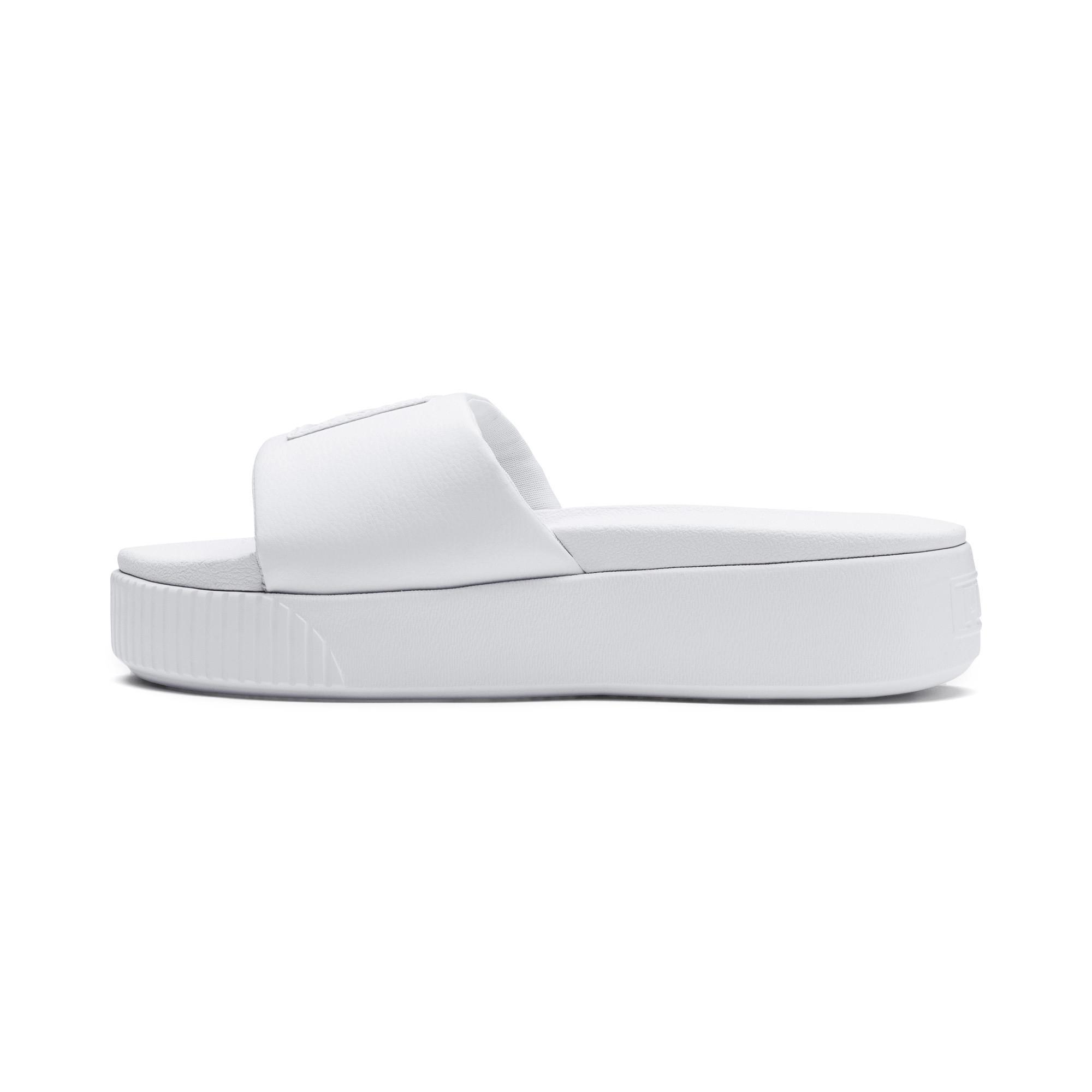 Mua PUMA Womens Fluff Remix Slide Athletic Sandals Casual - White trên  Amazon Mỹ chính hãng 2023 | Giaonhan247