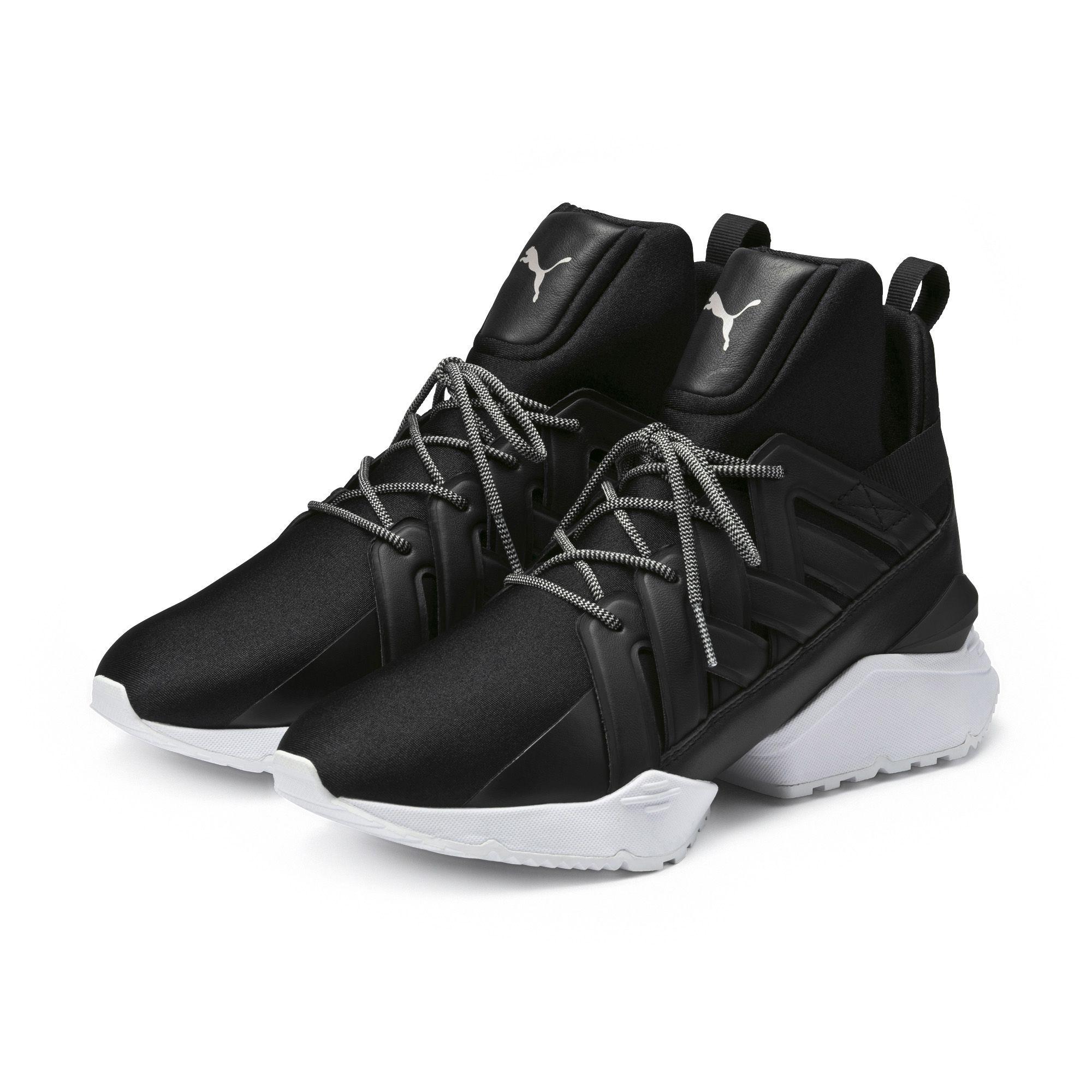 puma muse echo leather sneaker