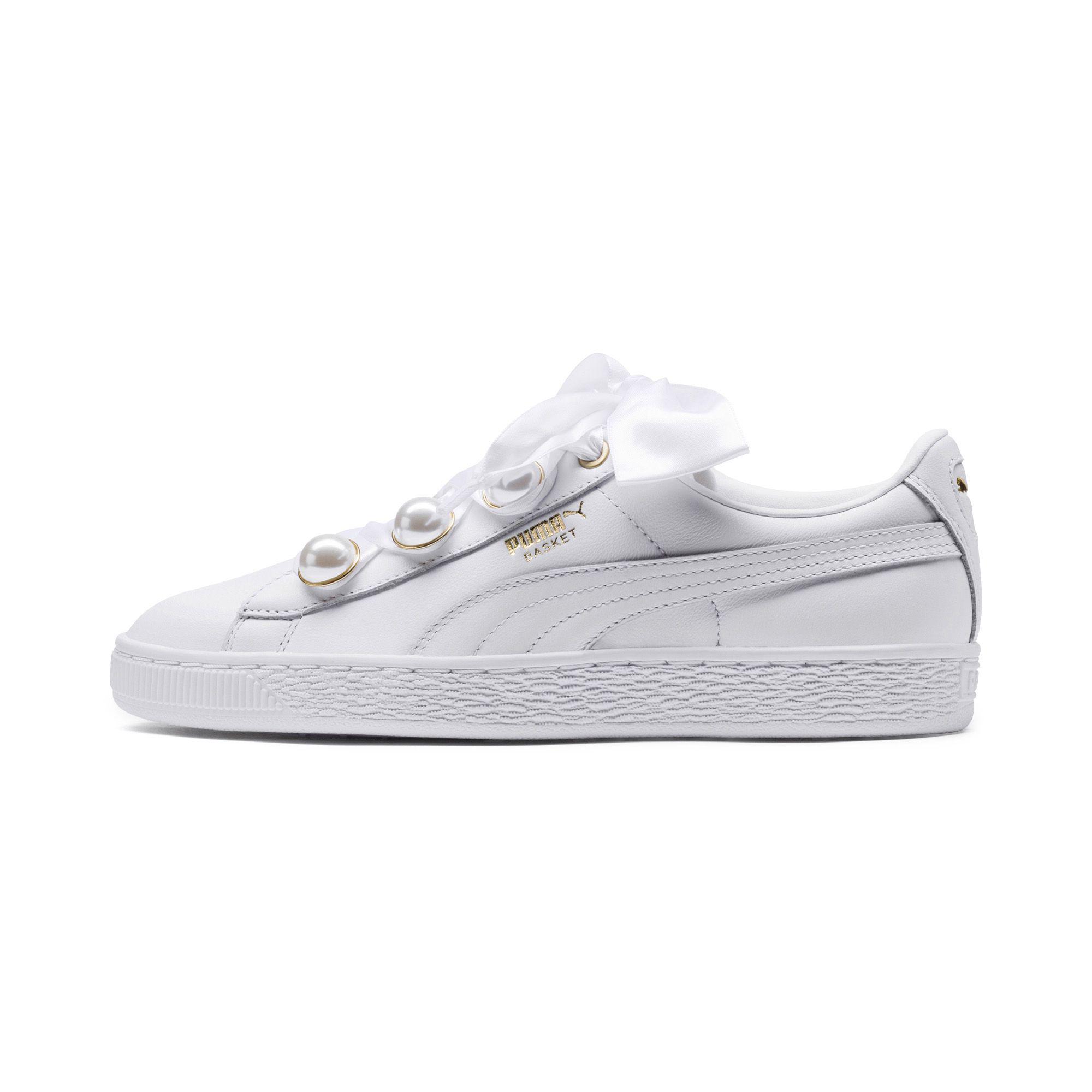 PUMA Leather Basket Bling 's Sneakers | Lyst