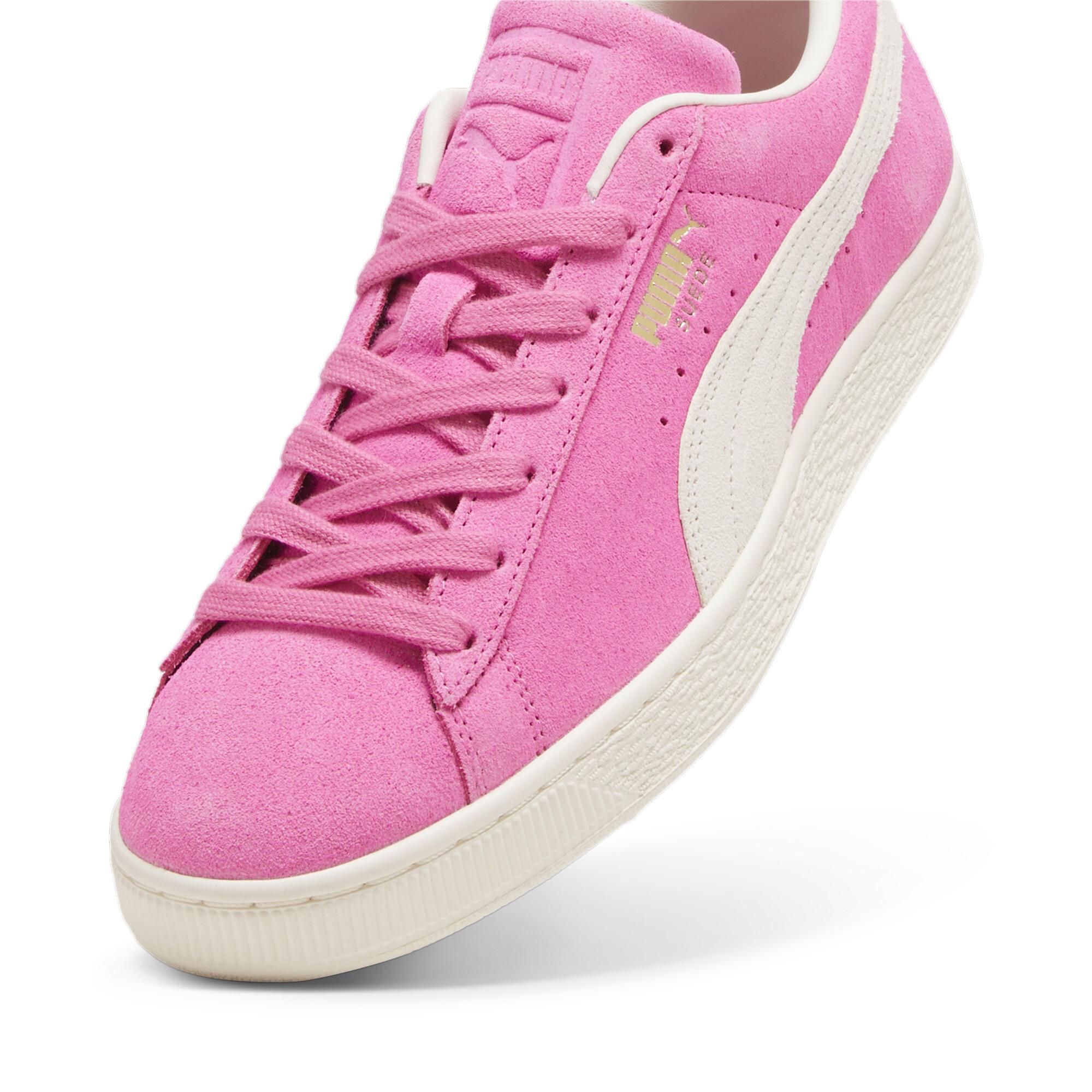 Neon pink puma shoes deals