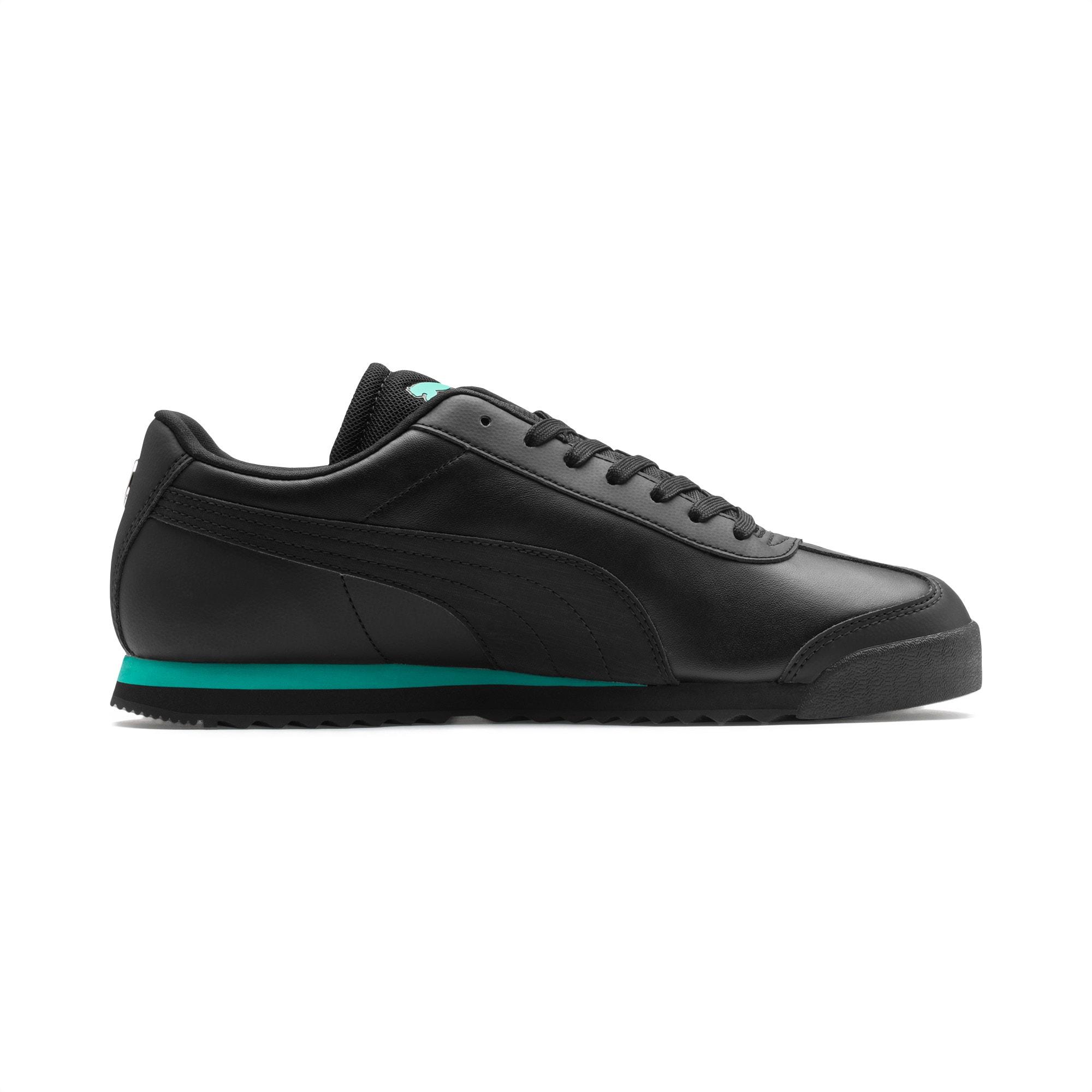 PUMA Leather Mercedes Amg Petronas Roma Men's Sneakers in 01 (Black ...