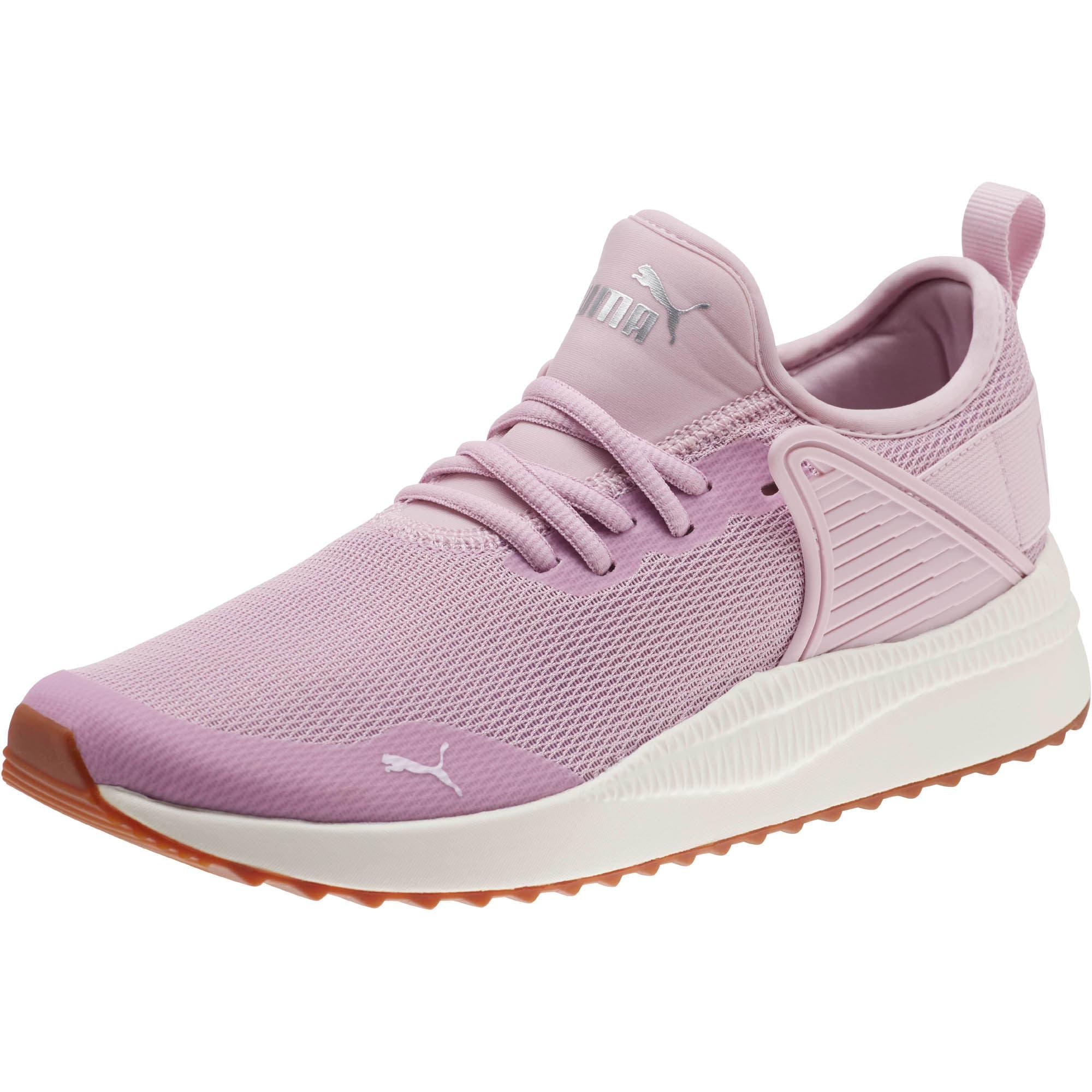 Women's puma pacer next cage on sale rainbow sneakers