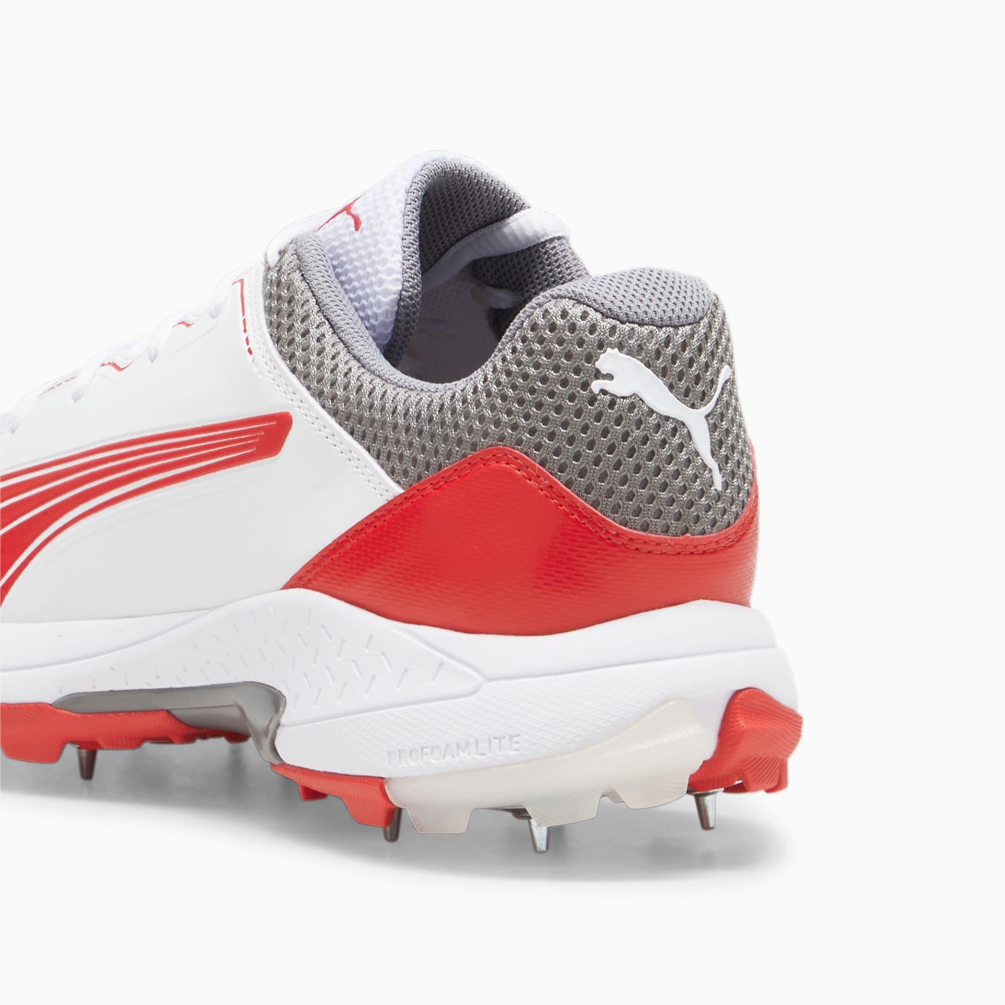Puma red cricket shoes new arrivals