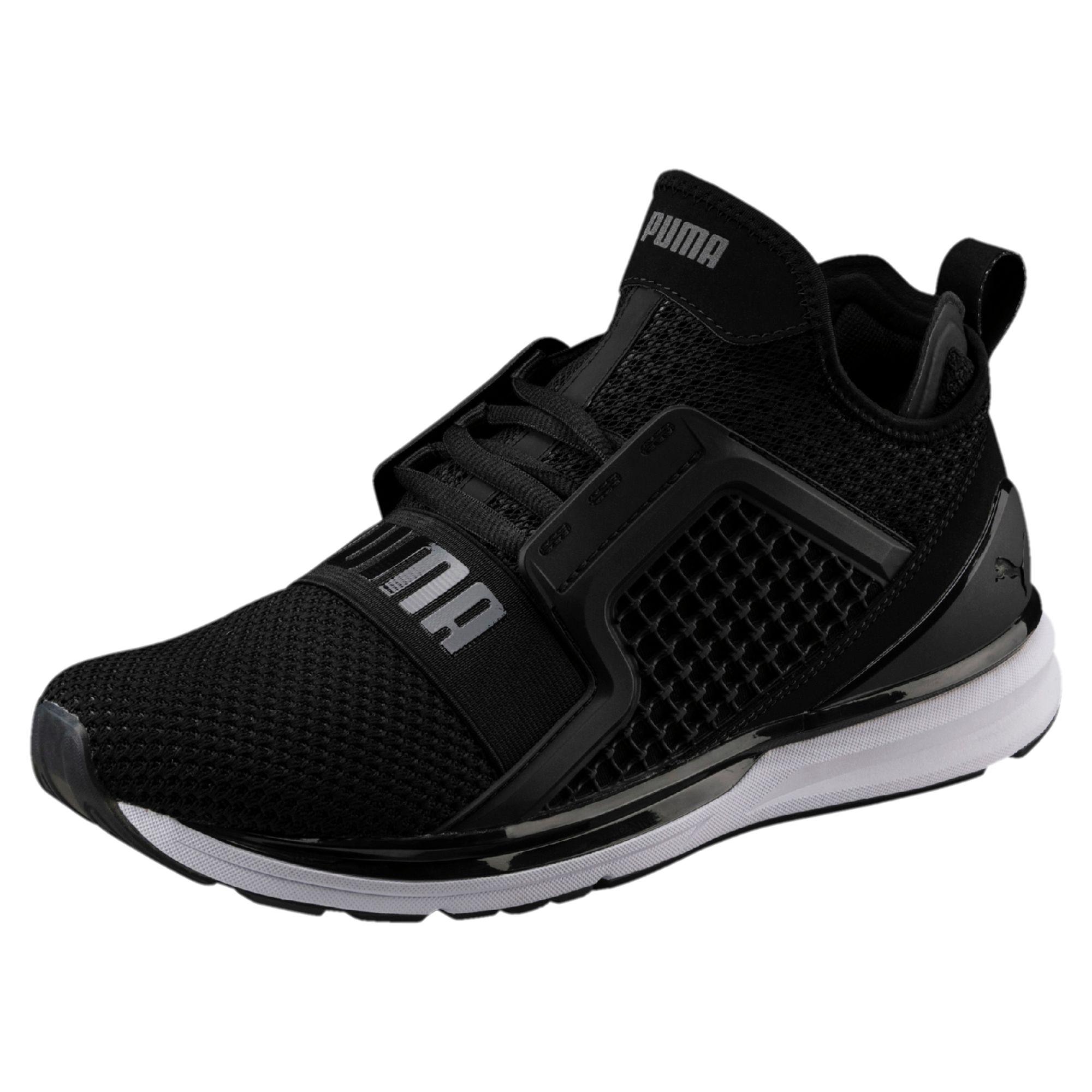 PUMA Ignite Limitless Weave Men's Running Shoes in Black for Men | Lyst