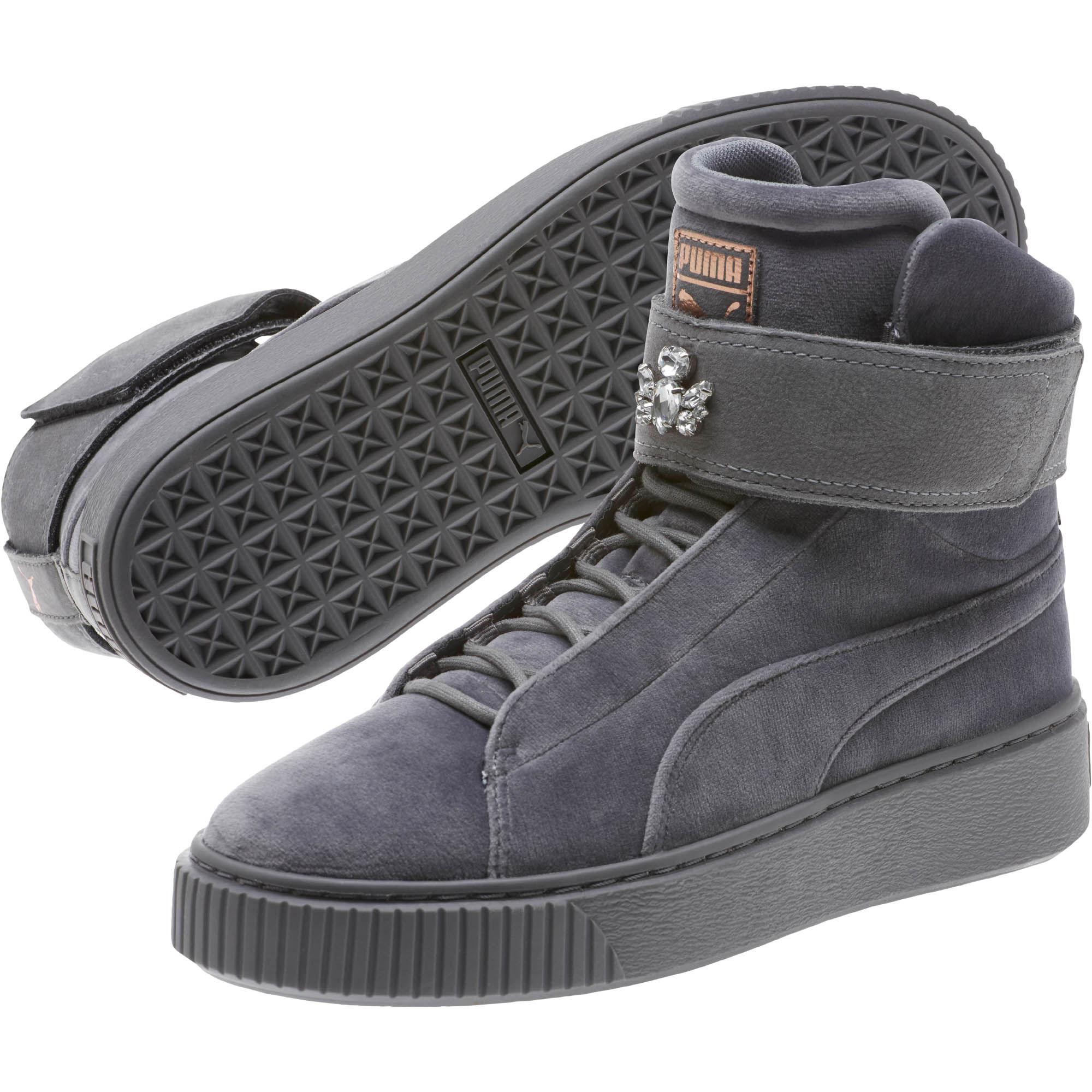 puma platform mid velour sneaker puma platform mid velour sneaker