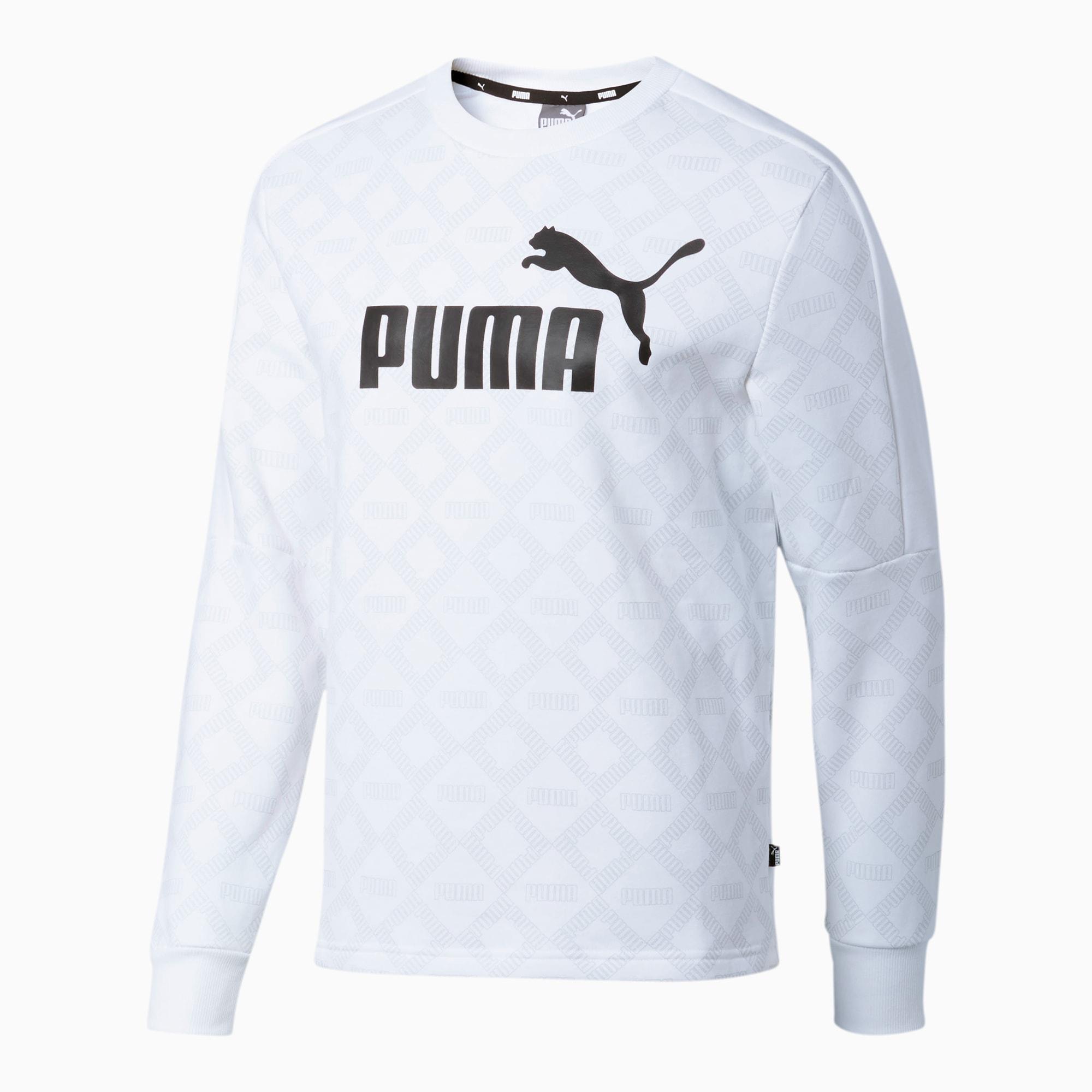 puma white sweater