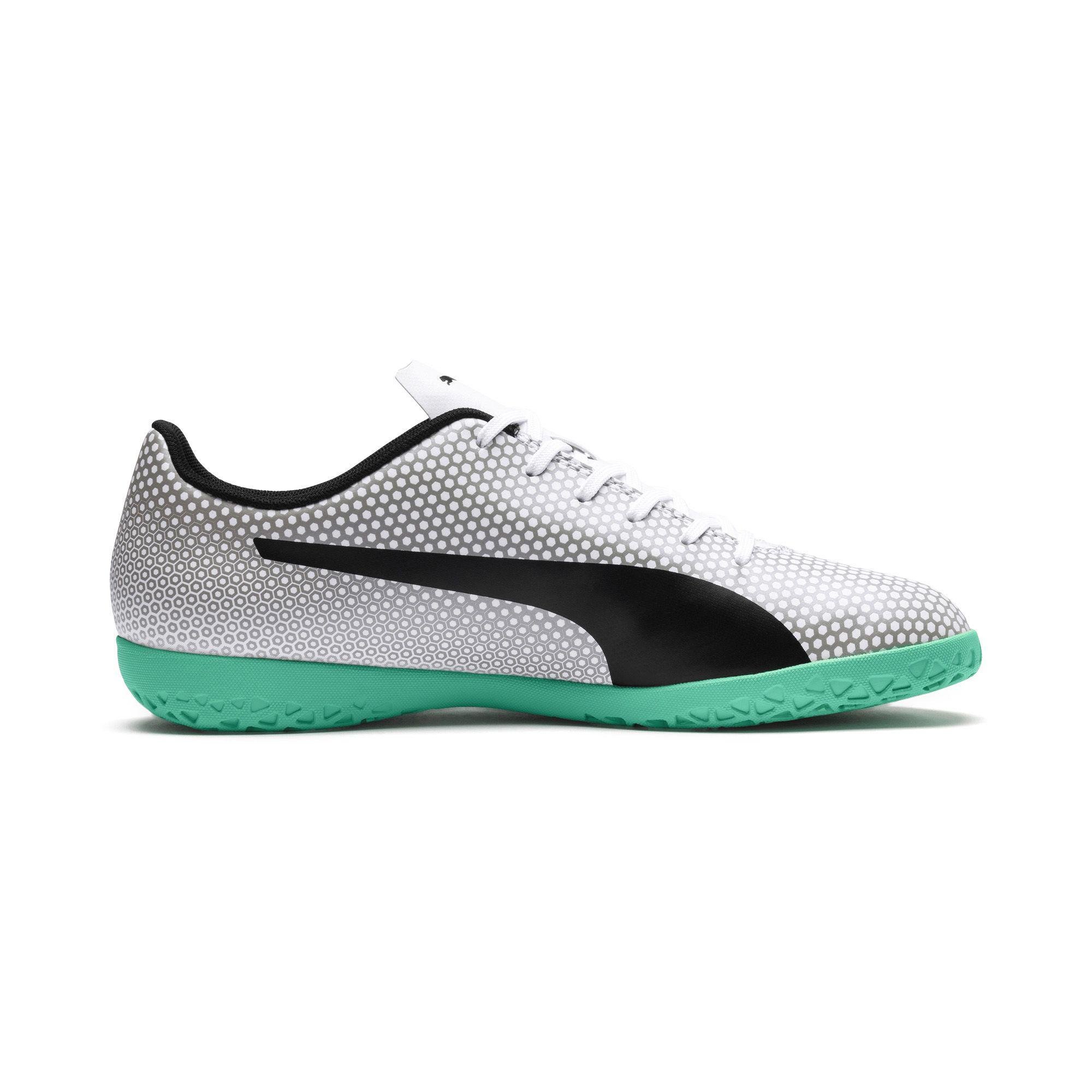 PUMA Synthetic Spirit It Indoor Soccer Shoes in White