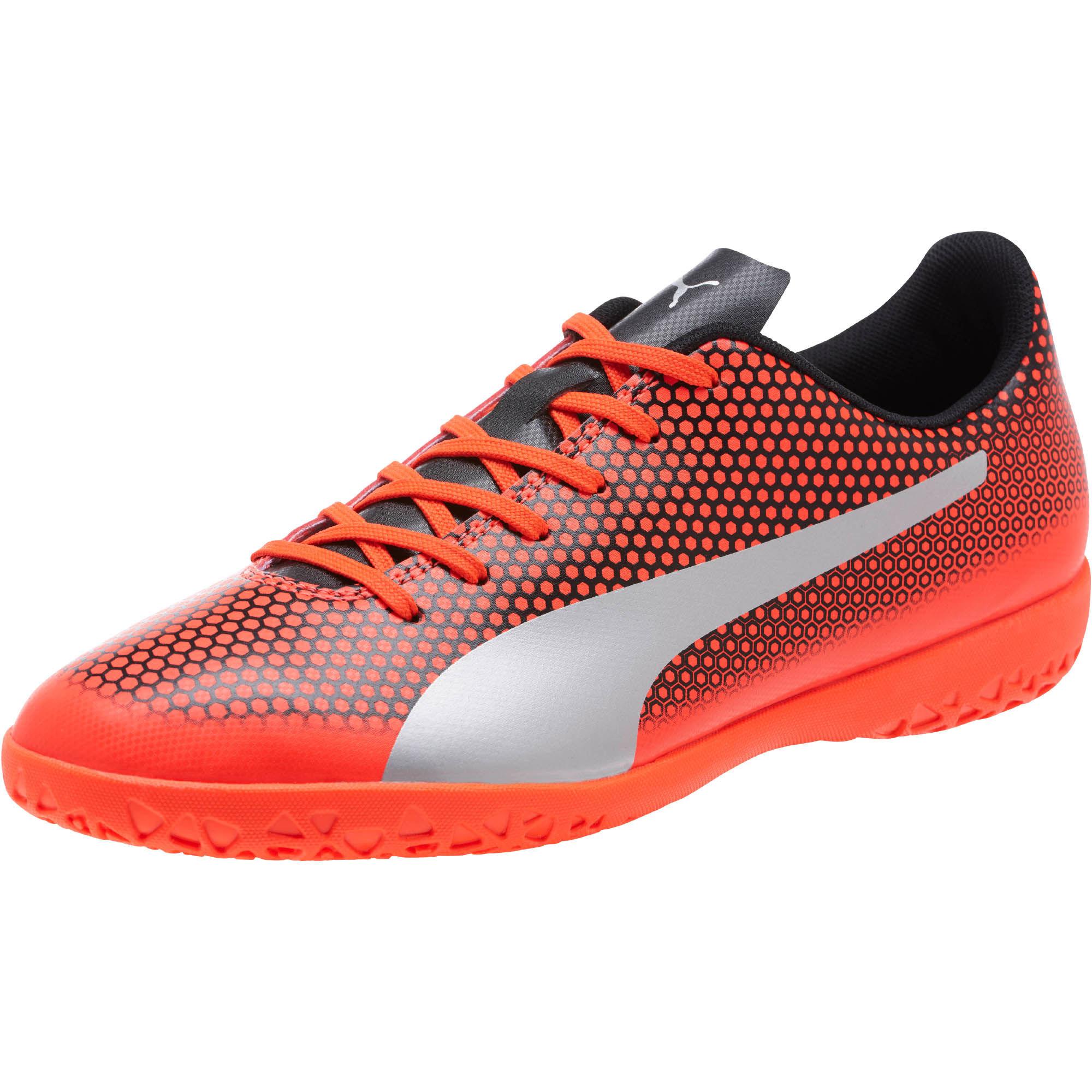 silver indoor soccer shoes