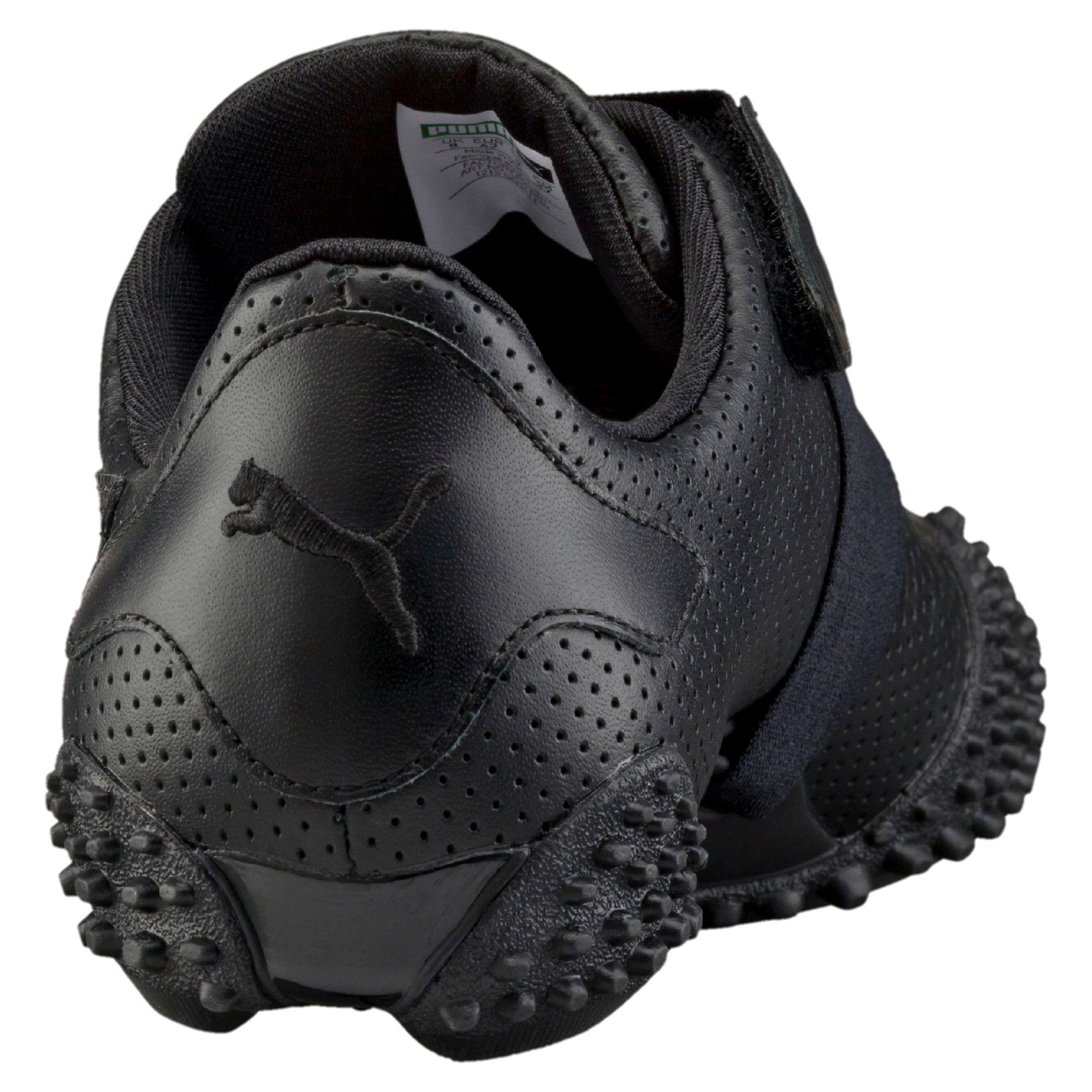 PUMA Mostro Perf Leather in Black for 