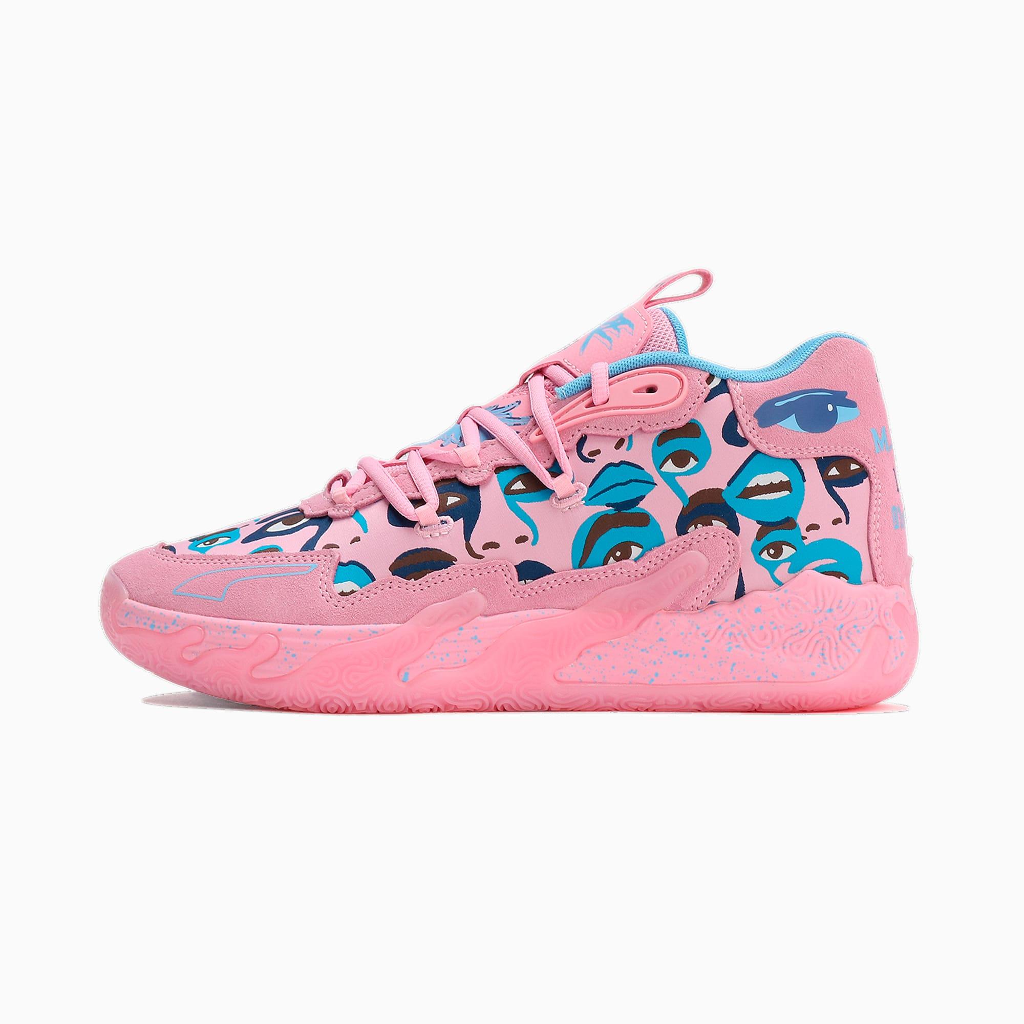 Chaussures De Basketball Super Kid PUMA en coloris Rose Lyst
