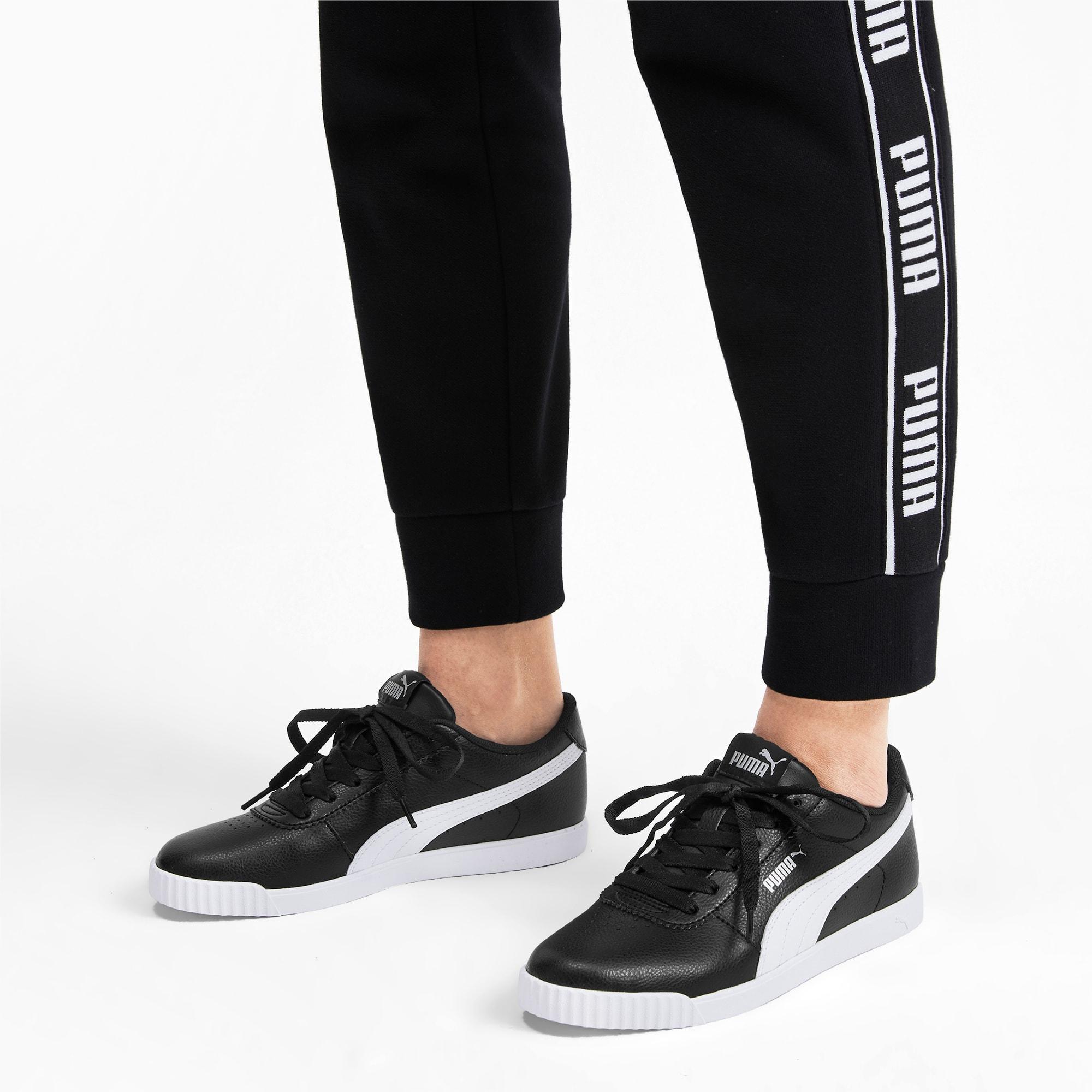 PUMA Synthetic Carina Slim Sneakers in Black - Lyst