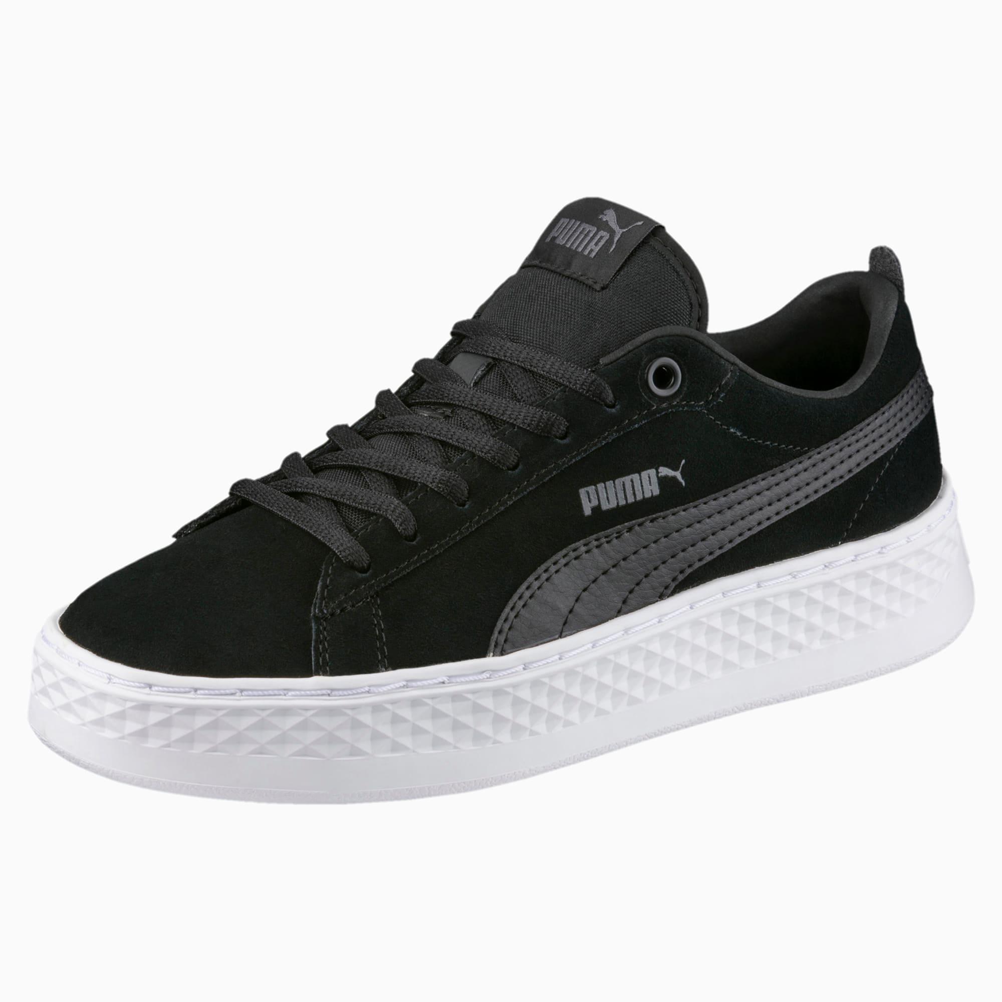 puma smash platform suede
