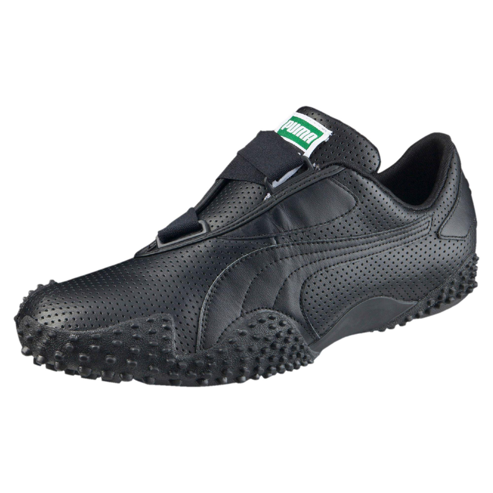 PUMA Mostro Perf Leather in Black for Men - Lyst