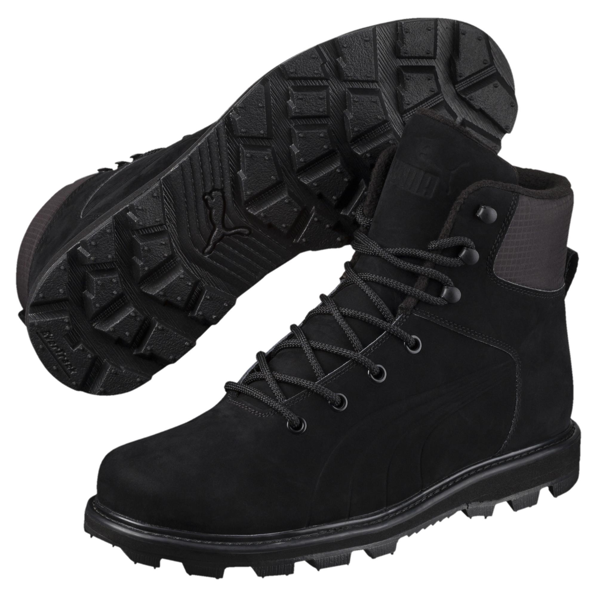 PUMA Desierto Fun Winter Boots in Black for Men | Lyst