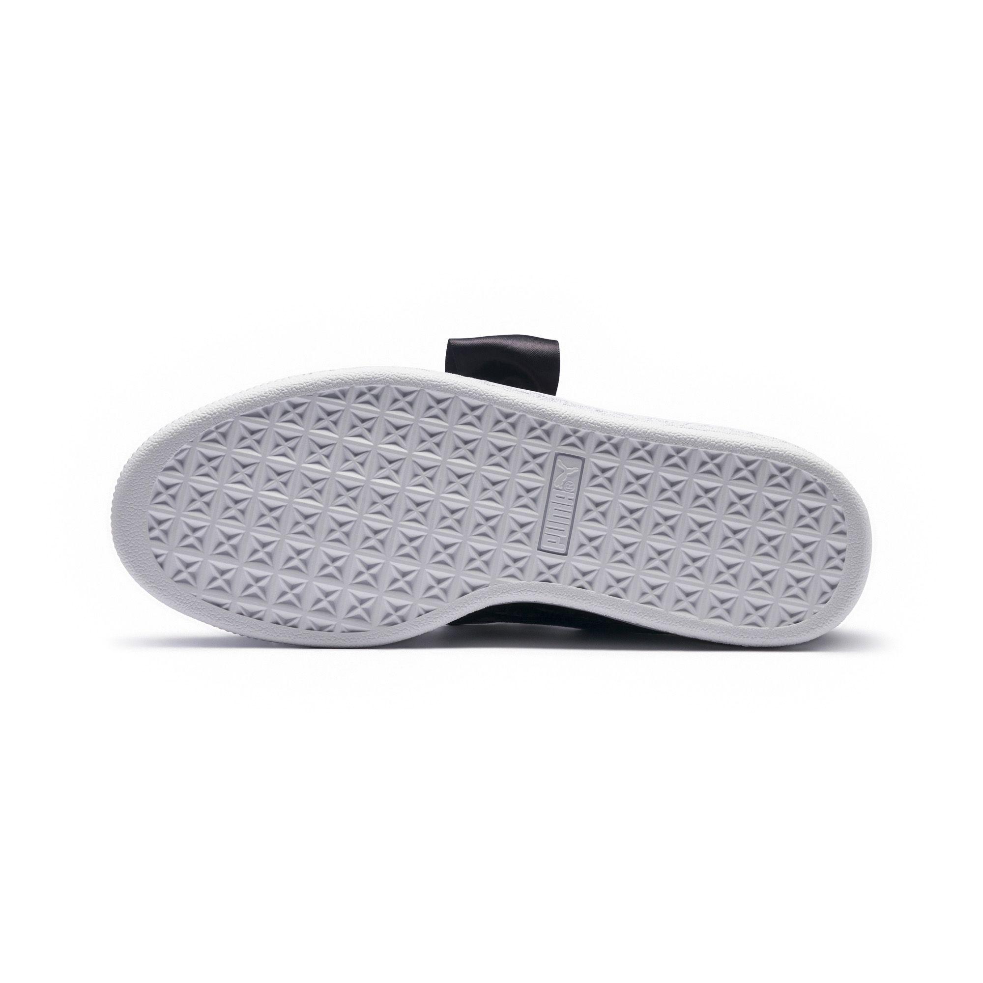 puma basket heart hyper embroidery