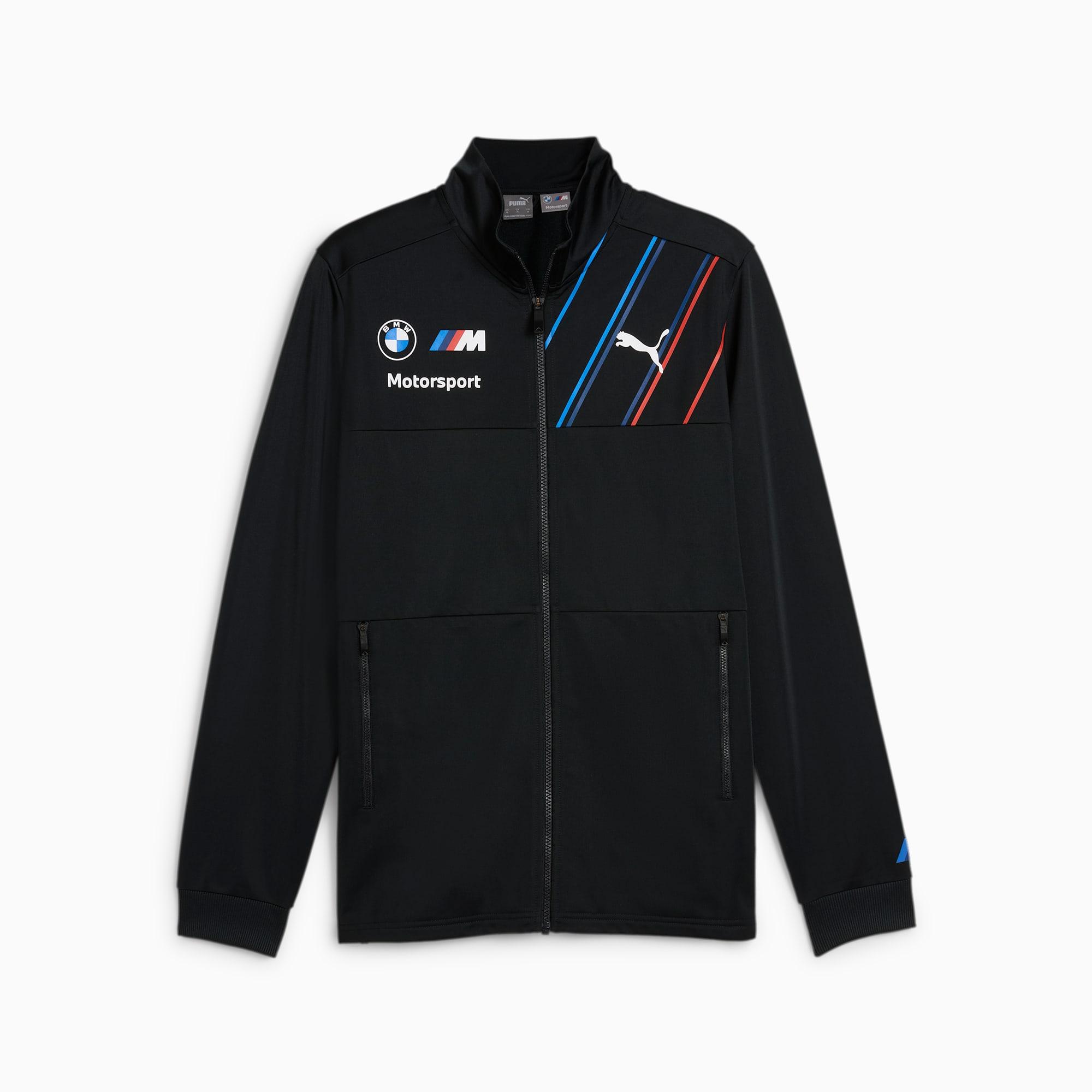 PUMA Bmw M Motorsport Team Track Jacket in Black for Men Lyst UK