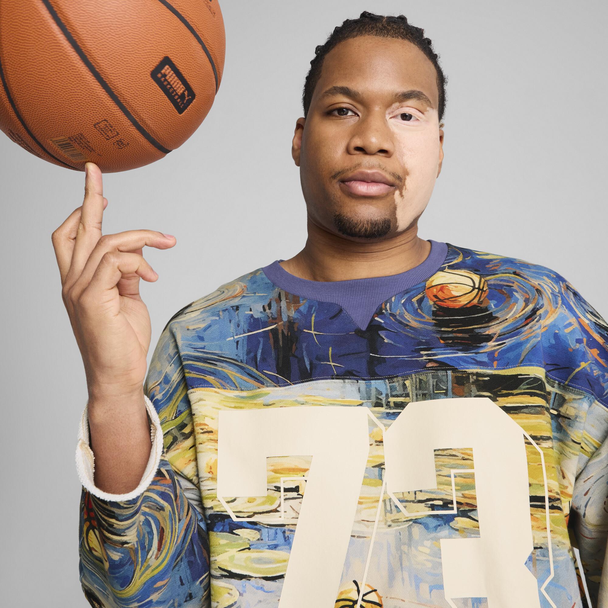★PUMA★Dylan Exhibit Hockey-Inspired Basketball Sweater PUMA Dylan Exhibit Hockey-Inspired Basketball Sweater Vivid