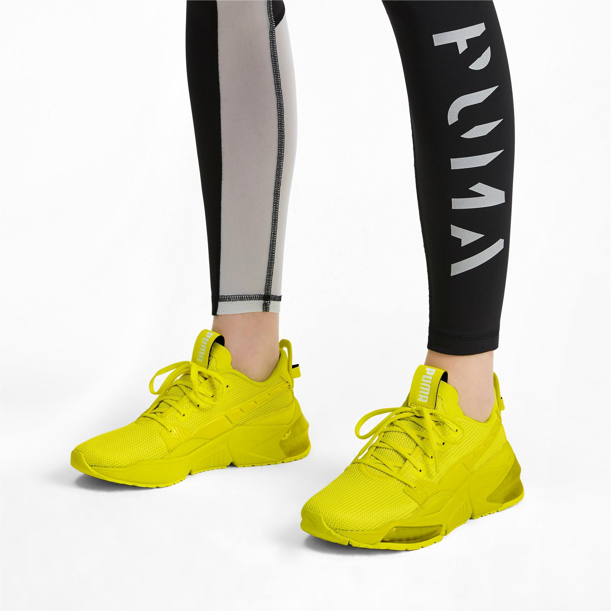 puma lqdcell optic sci-fi sneakers casual - yellow - womens