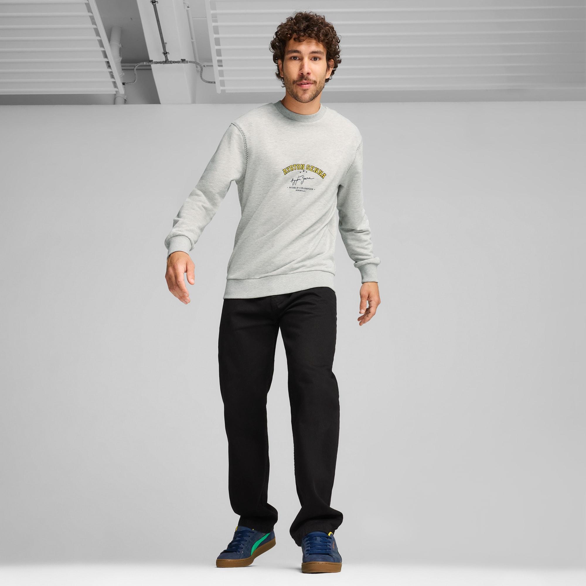 PUMA Senna A Vida Sweatshirt in Grey for Men Lyst UK