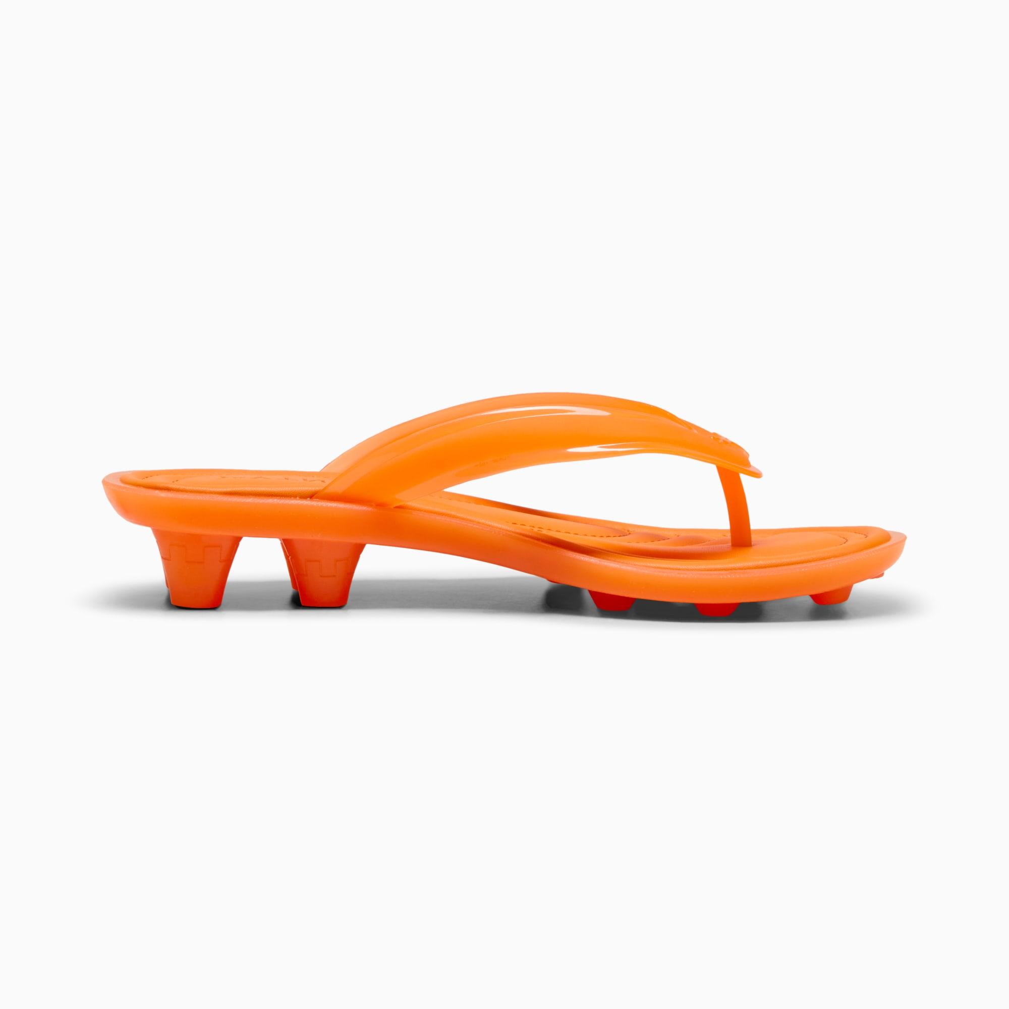 Fenty Shoes Fenty Slides Orange Bow Slides Rihanna Fenty Slides