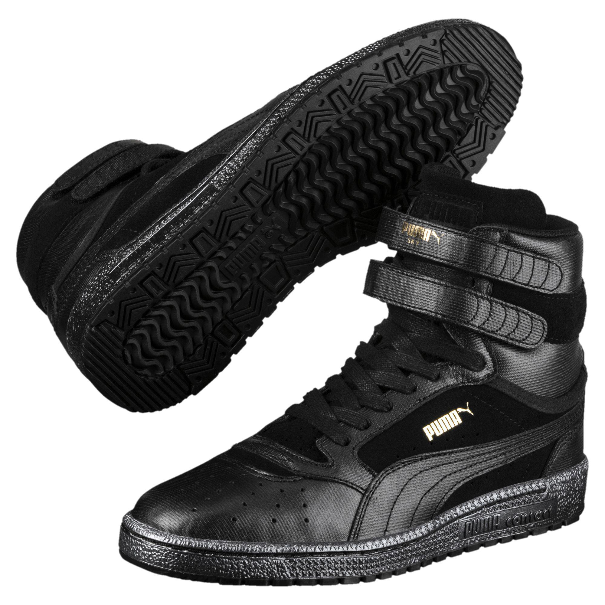 PUMA Sky Ii Hi Anod Women's Sneakers in Black | Lyst