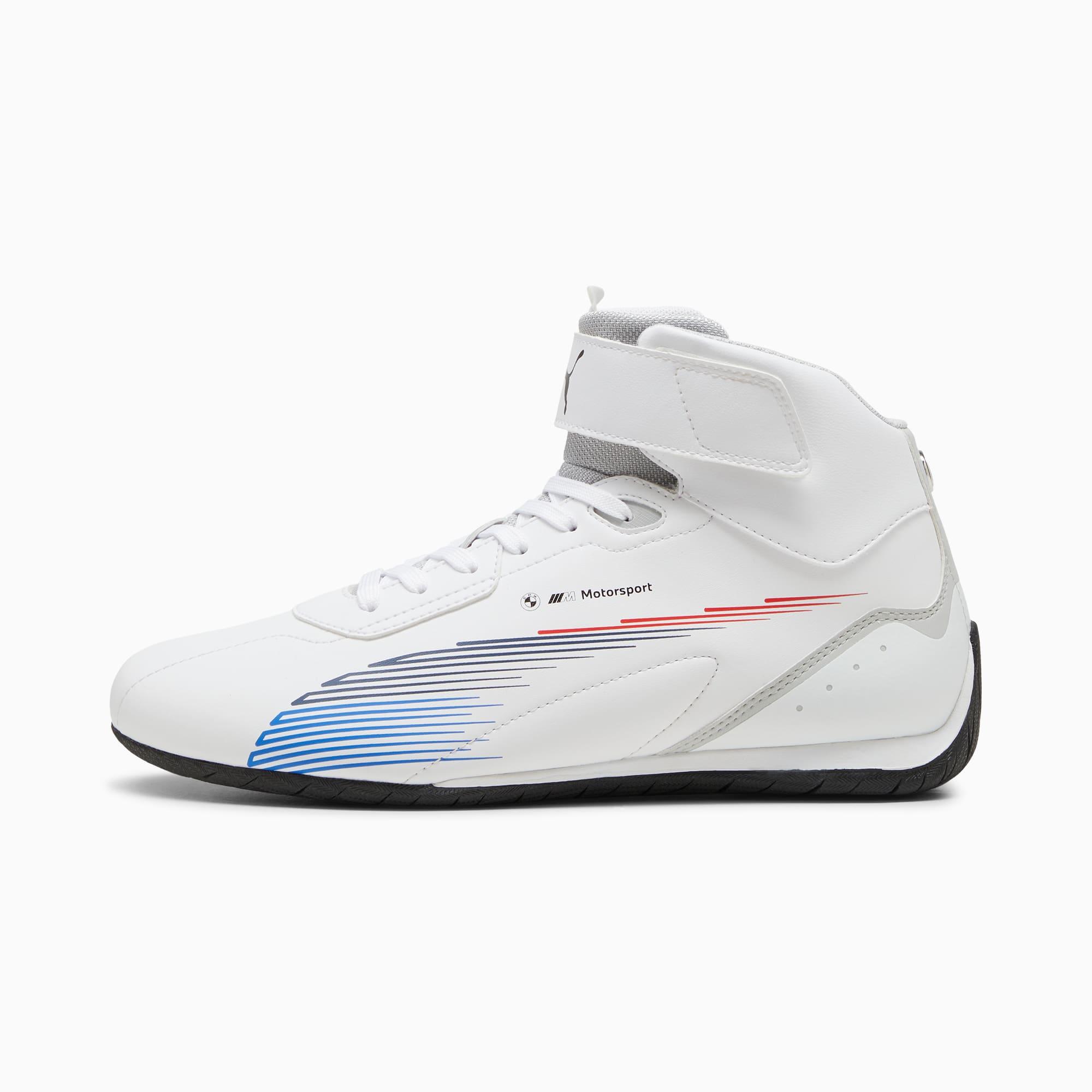 Scarpe Bmw M Motorsport Neo Cat Mid Per Uomo, Bianco/Grigio