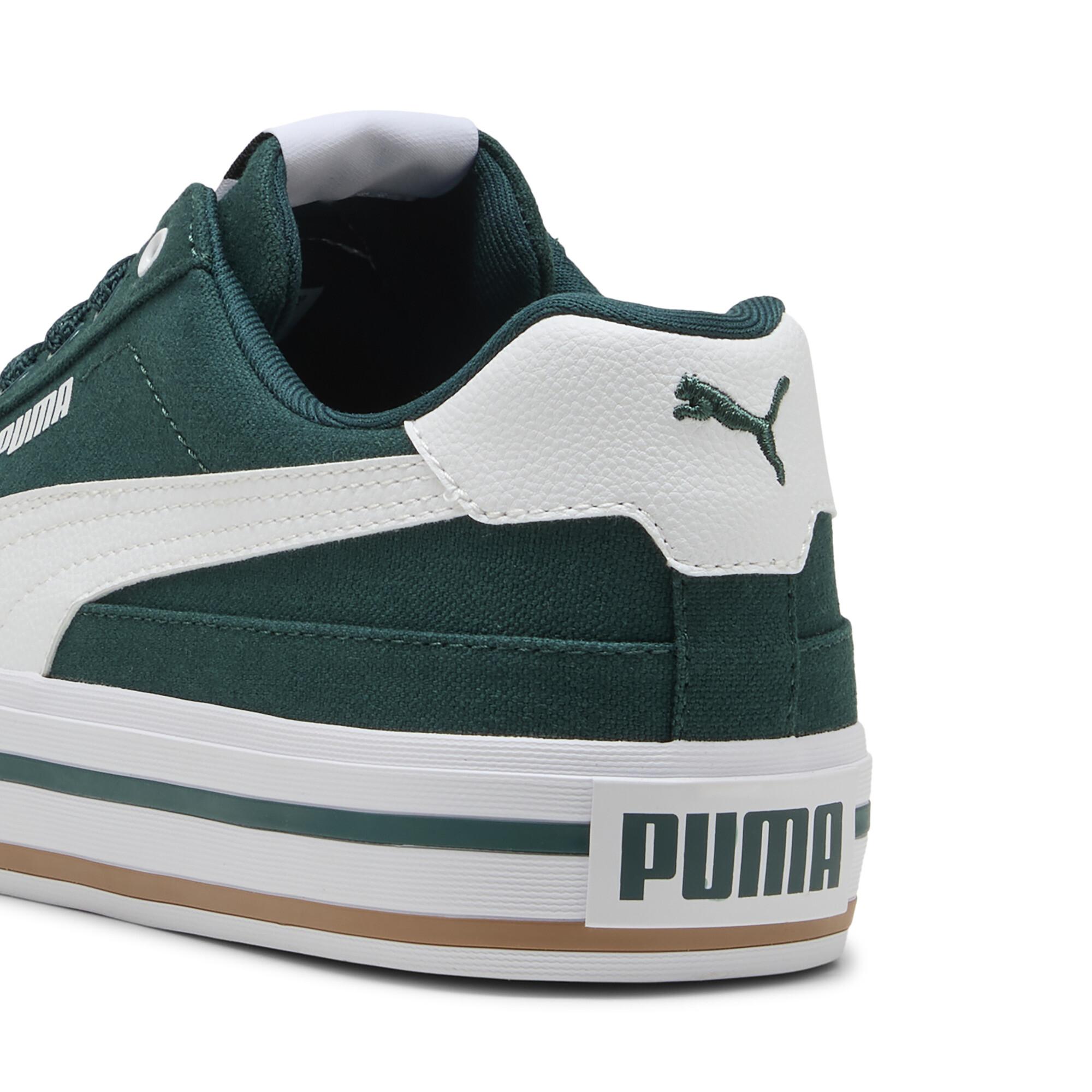 PUMA Court Classic Vulcanized Formstrip Sneakers in Blue | Lyst