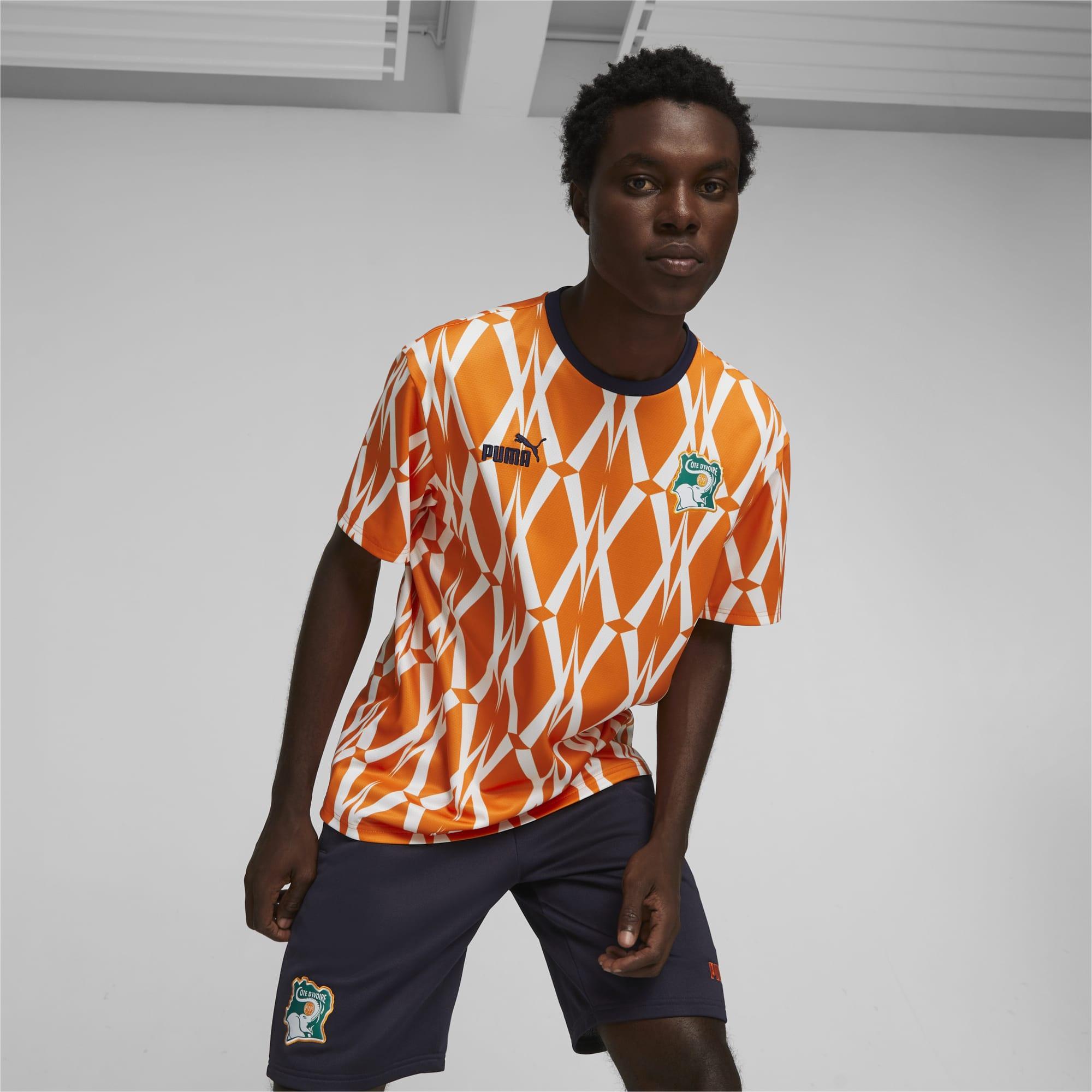 Maillot De Football Vintage TMI Panthers – Taille L Orange, Marque Sand Knit, Années 80, Occasion Bon État