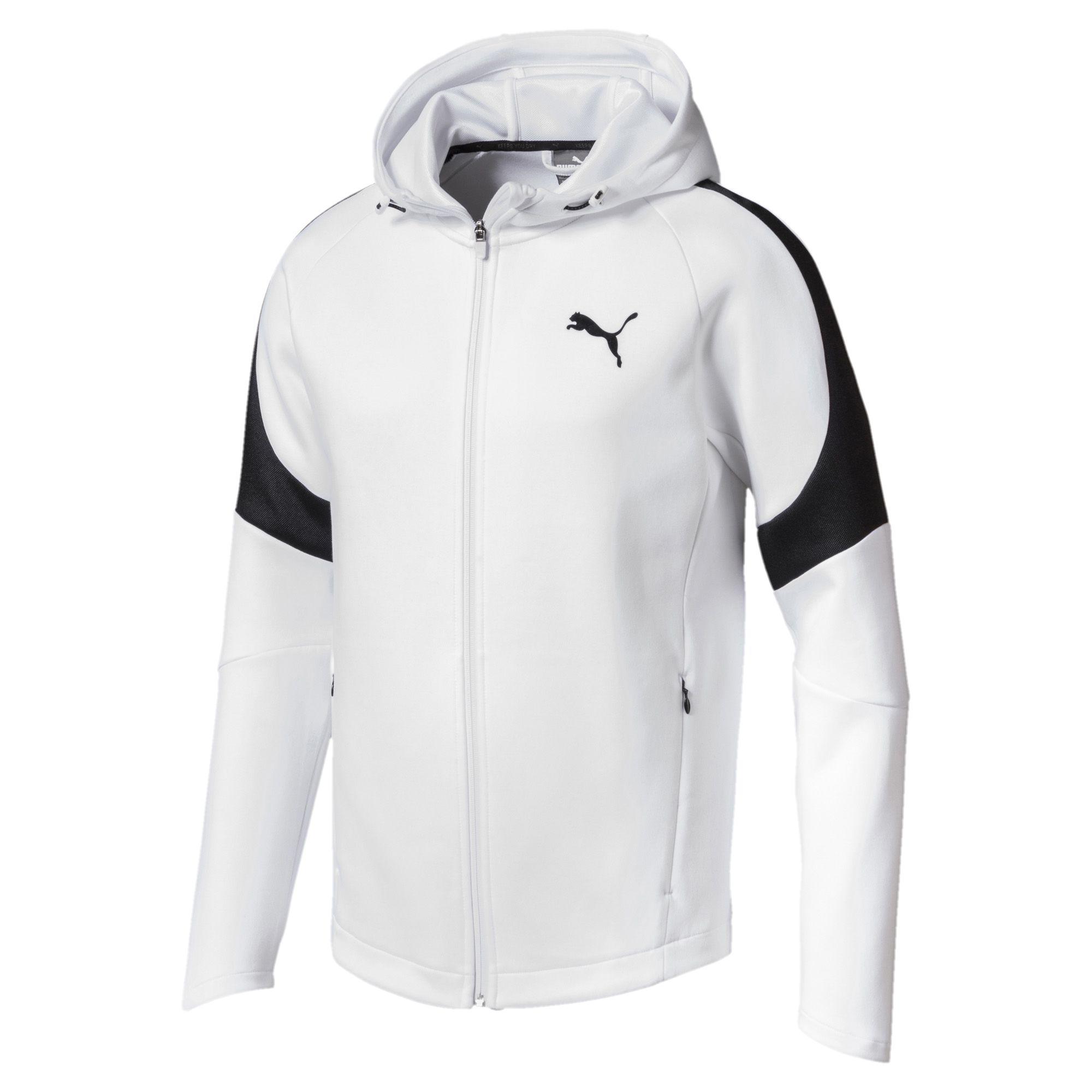 white puma hoodie mens