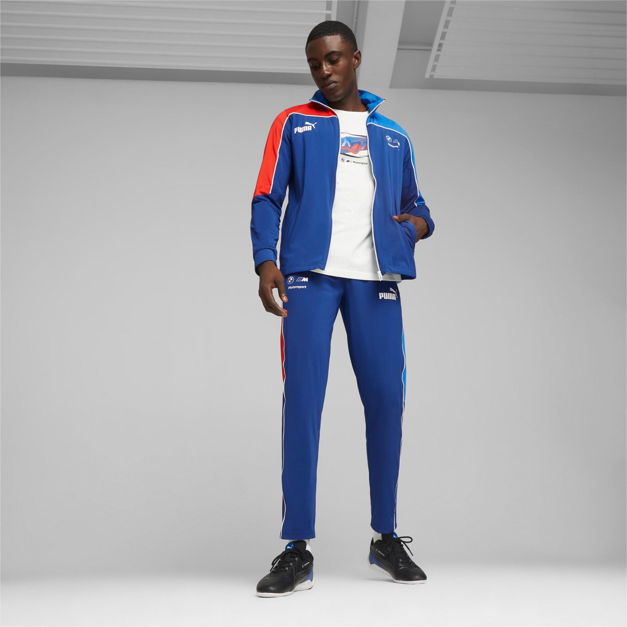 Jacket Bmw Sweatsuit Blue PUMA Bmw M Motorsport Mt7 Slim Track Jacket,  Pro/M Color In