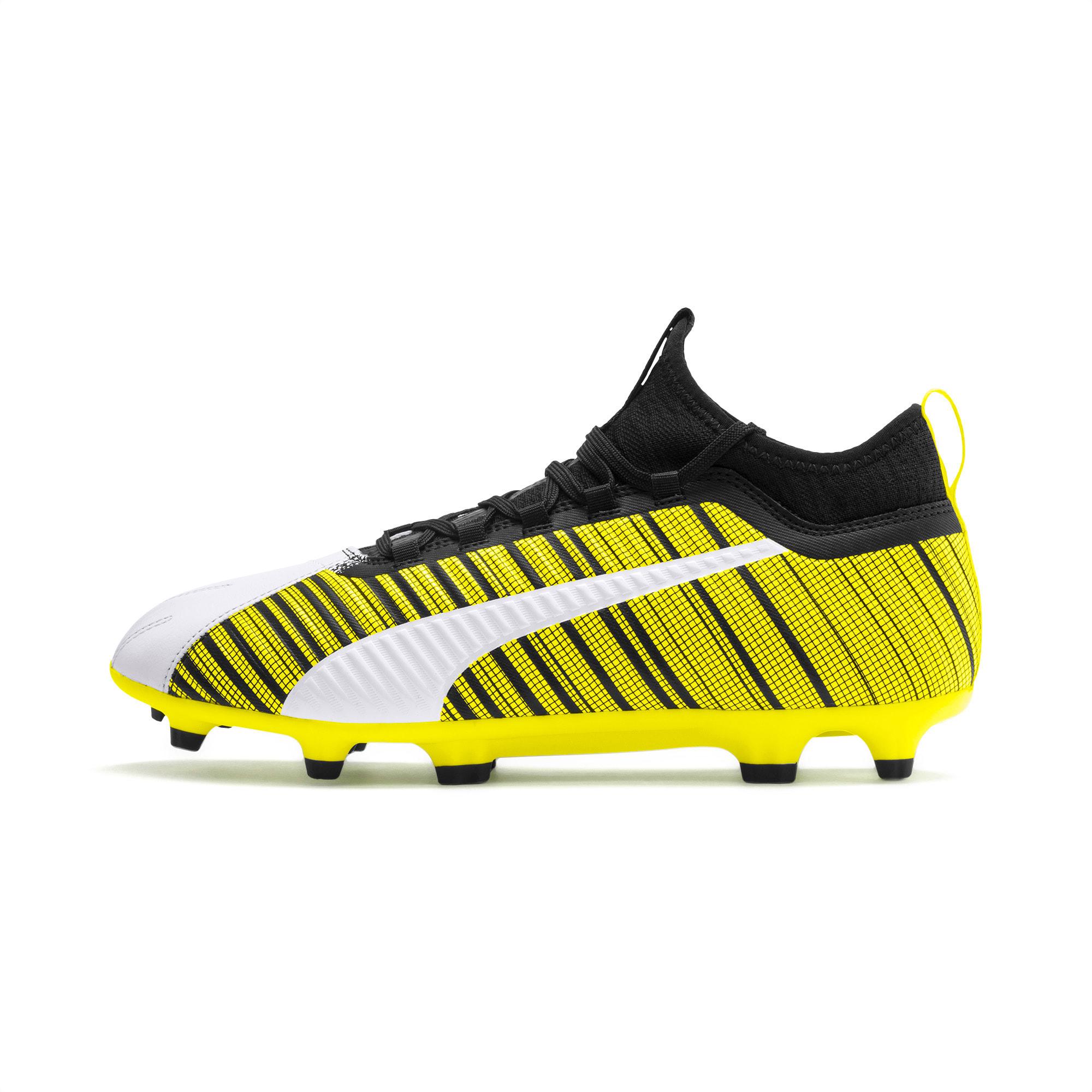 PUMA Leather One 5.3 Fg/ag Men's Soccer Cleats in Yellow for Men Lyst