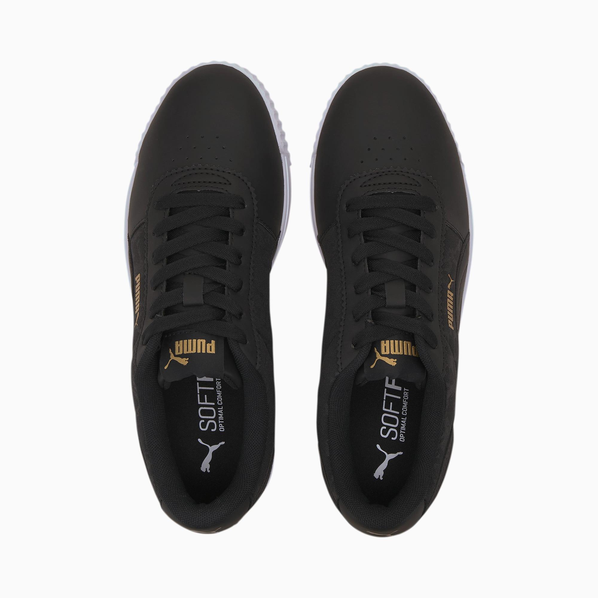 PUMA Synthetic Carina Slim Veil Sneakers in Black - Lyst