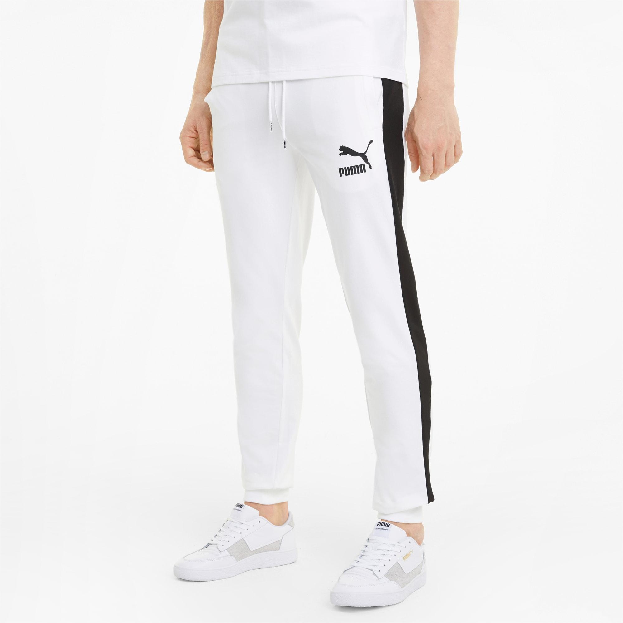 Pantalones de Chándal Iconic T7 PUMA de Algodón de color Blanco para hombre  | Lyst
