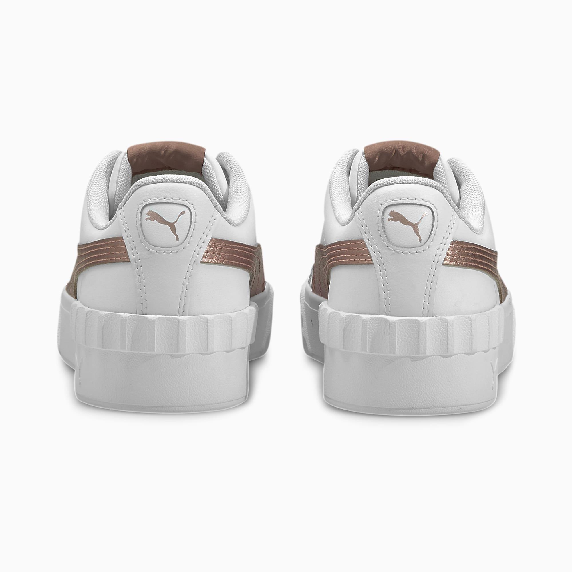PUMA Synthetisch Carina Lift Metallic Sportschoenen Voor in het Wit - Lyst