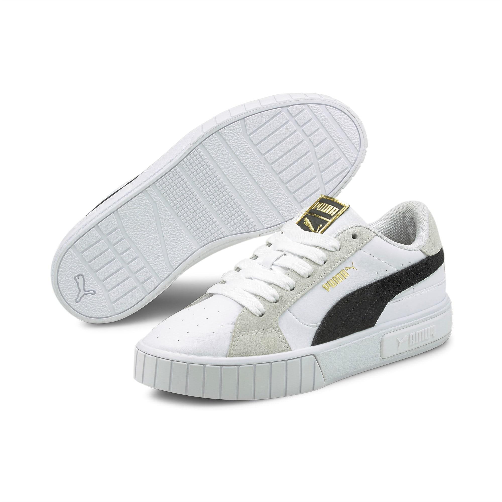 PUMA Leer Cali Star Mix Sneakers in het Wit - Lyst