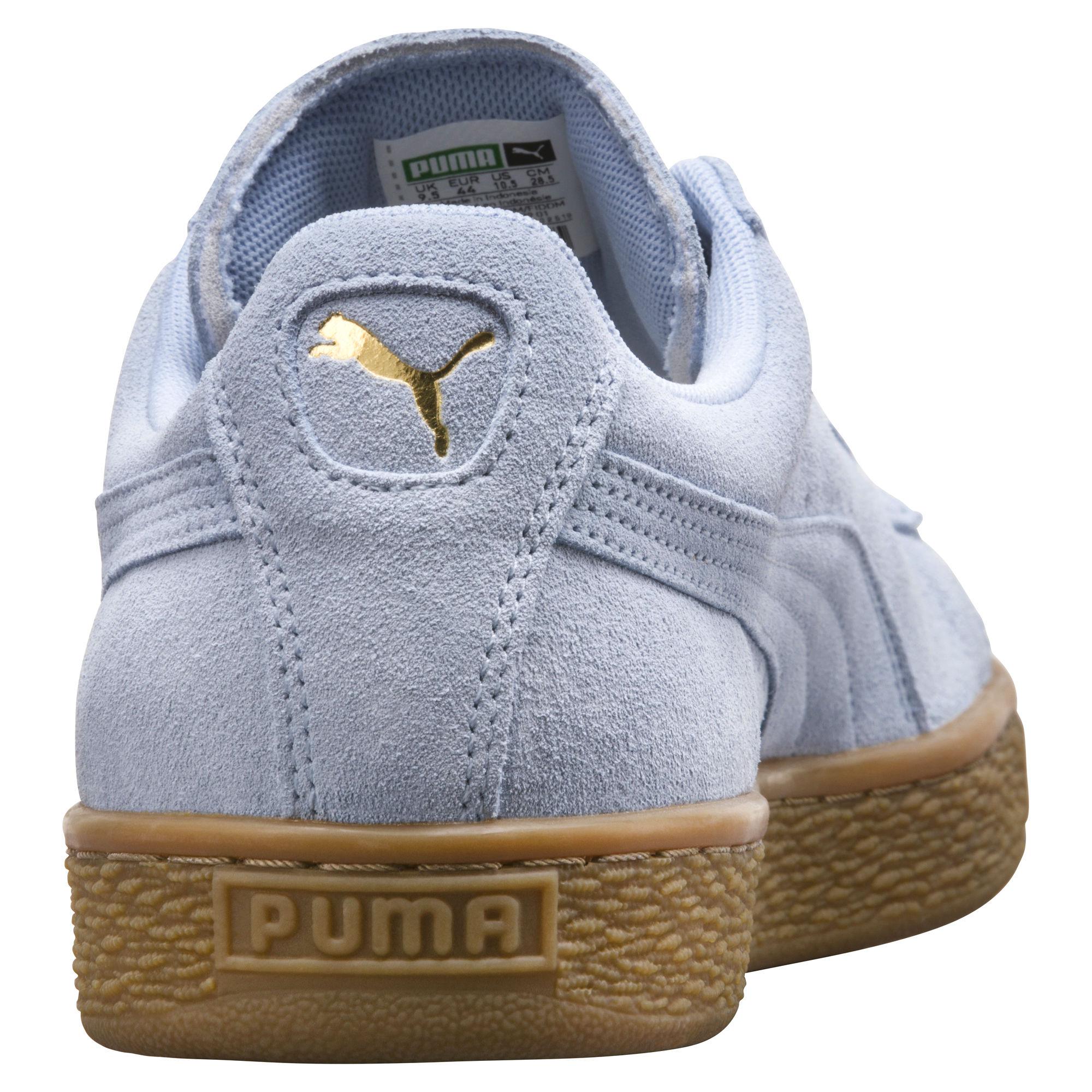 PUMA Suede Classic Gum Sneakers in Blue for Men | Lyst