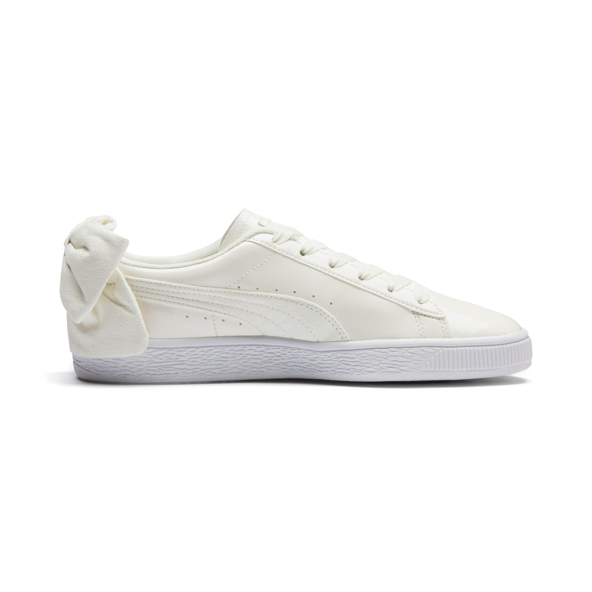 puma basket suede bow