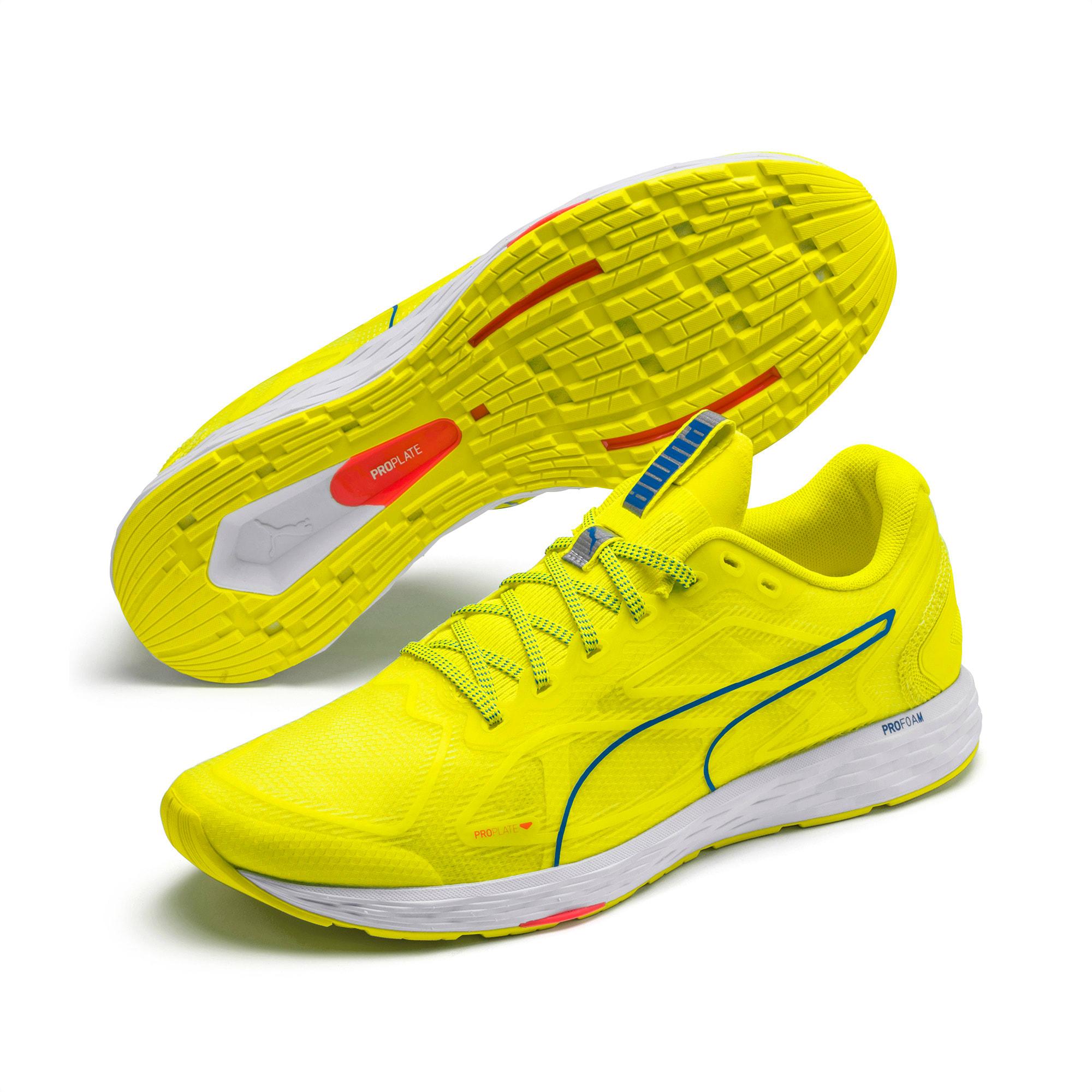 PUMA Suede Speed 300 Racer 2 Running Shoes in Yellow for Men - Lyst