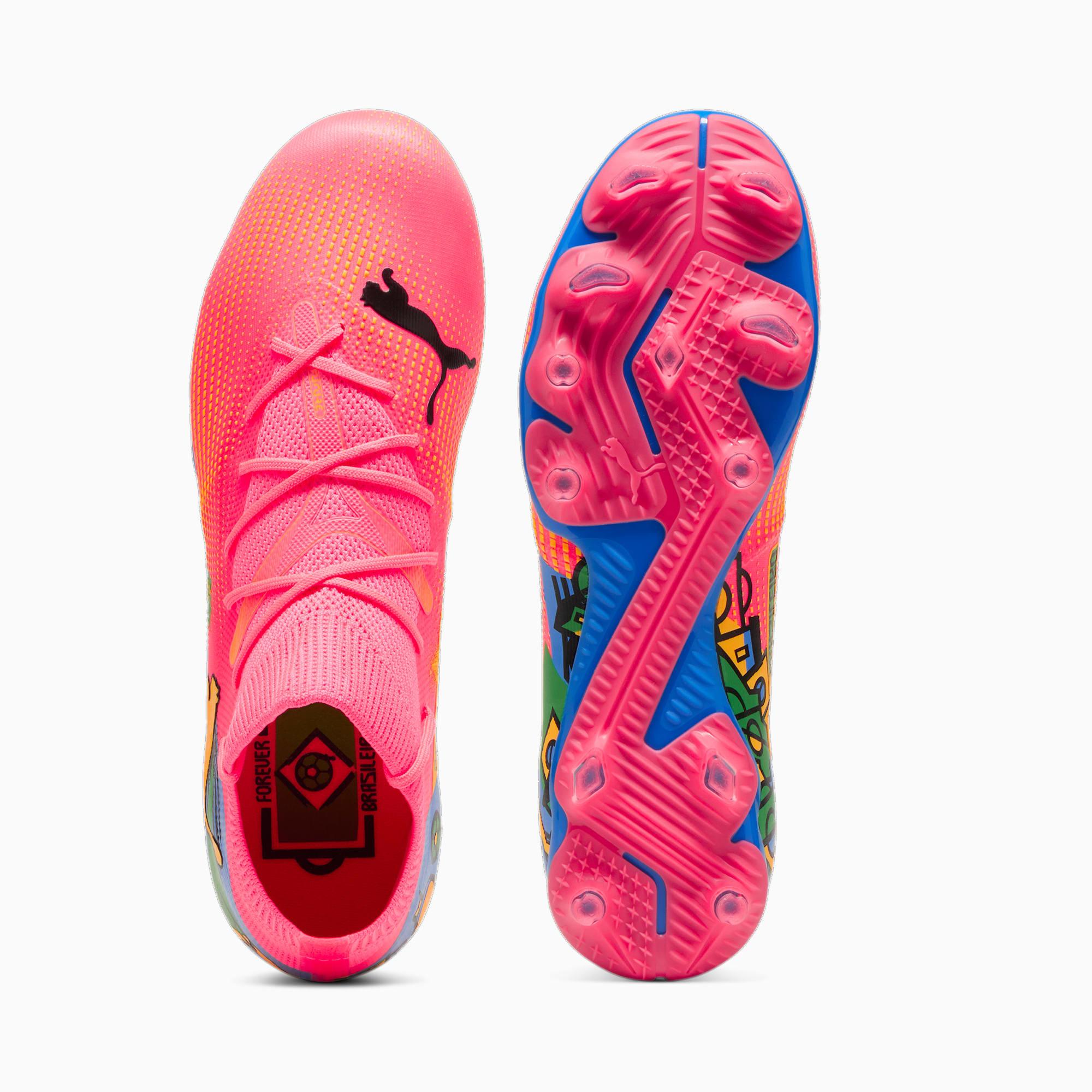 PUMA X Neymar Jr Future Match Fg/ag Voetbalschoenen in het Roze