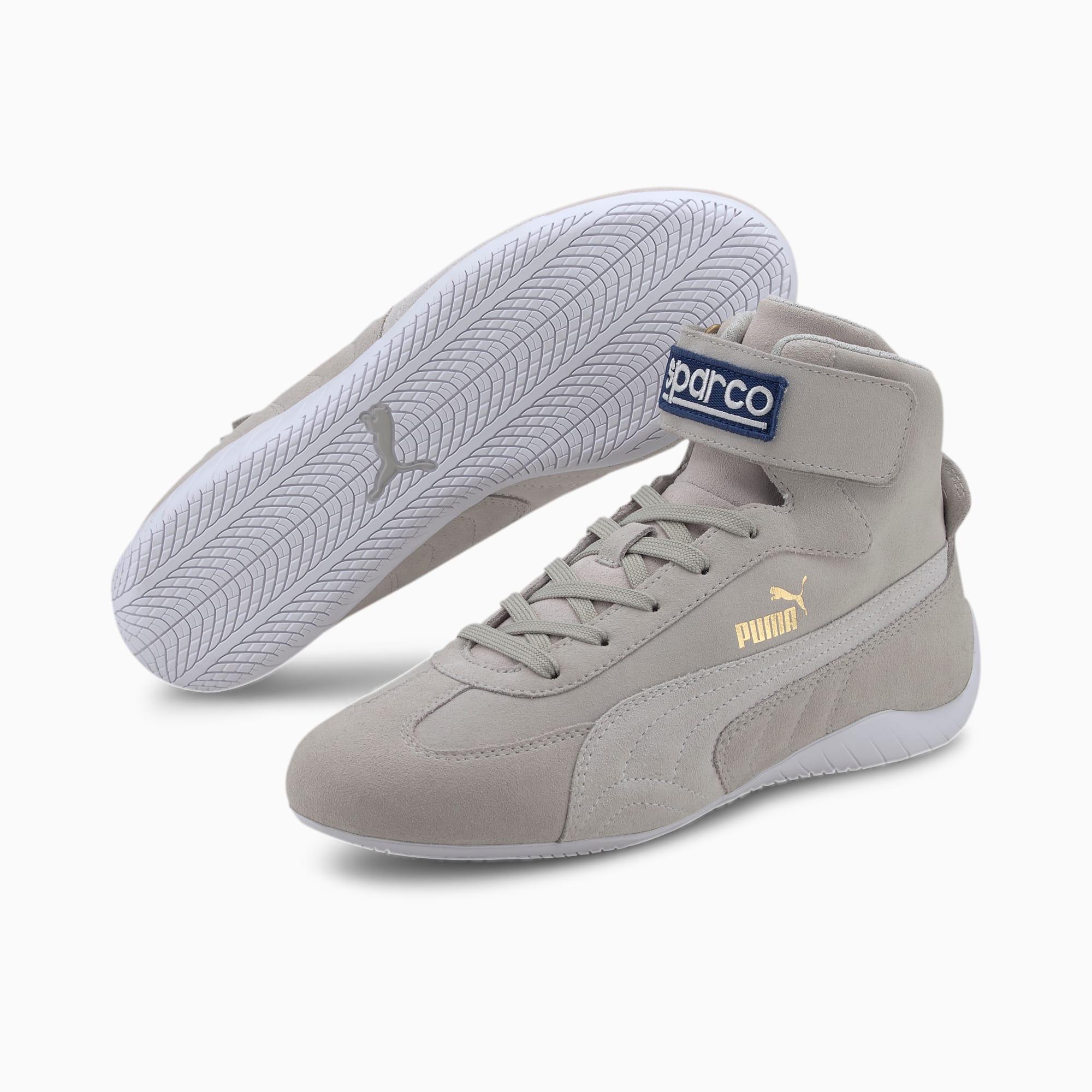 PUMA Bont Speedcat Sparco Mid Sportschoenen in het Grijs - Lyst
