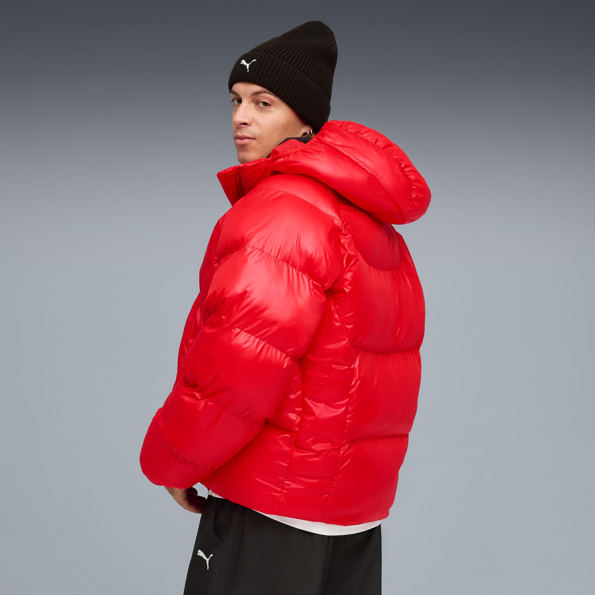 PUMA Tech-X Oversized Primaloftâ Puffer Jacket in Red for Men
