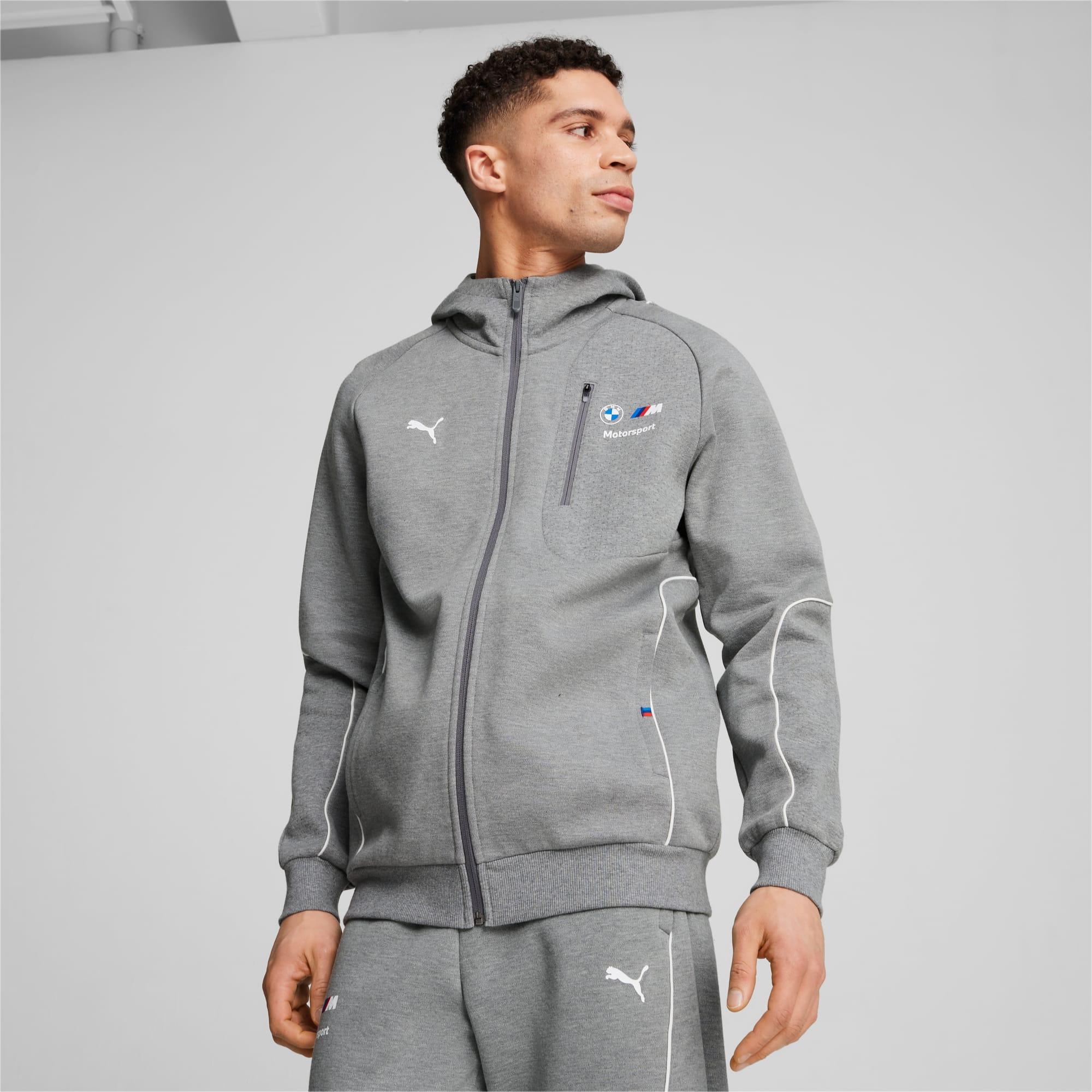 Chaqueta De Chandal Con Capucha Bmw M Motorsport Para Hombre PUMA de hombre de color Gris Lyst