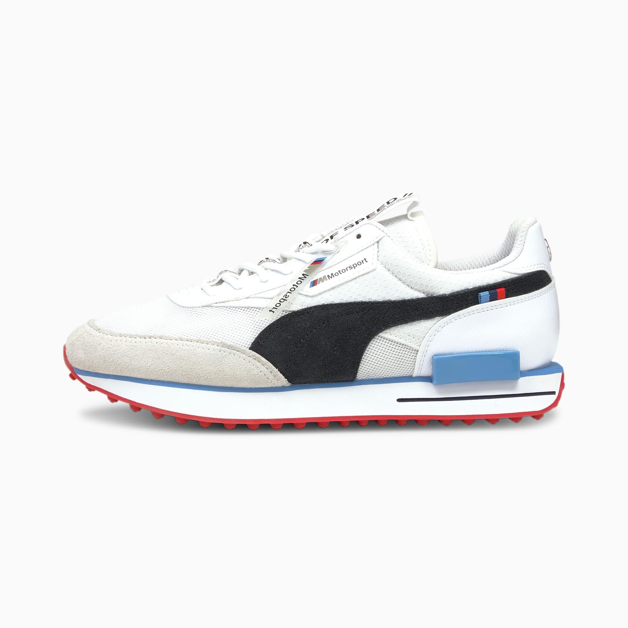 white mens puma sneakers