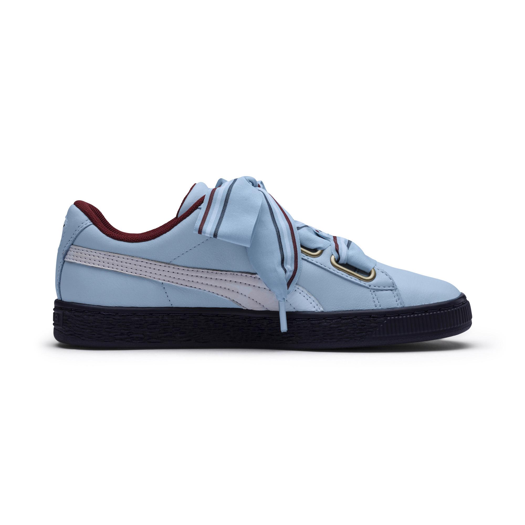 PUMA Basket Heart New School Women�s Sneakers in Cerulean