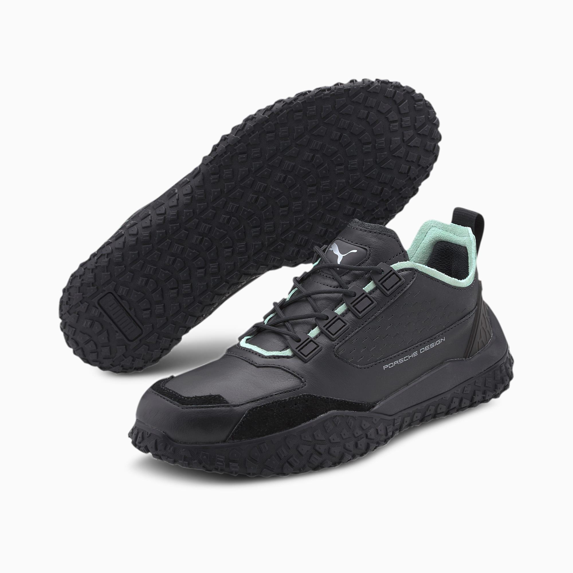 PUMA Leather Porsche Design Octn Motorsport Shoes in Black for Men | Lyst