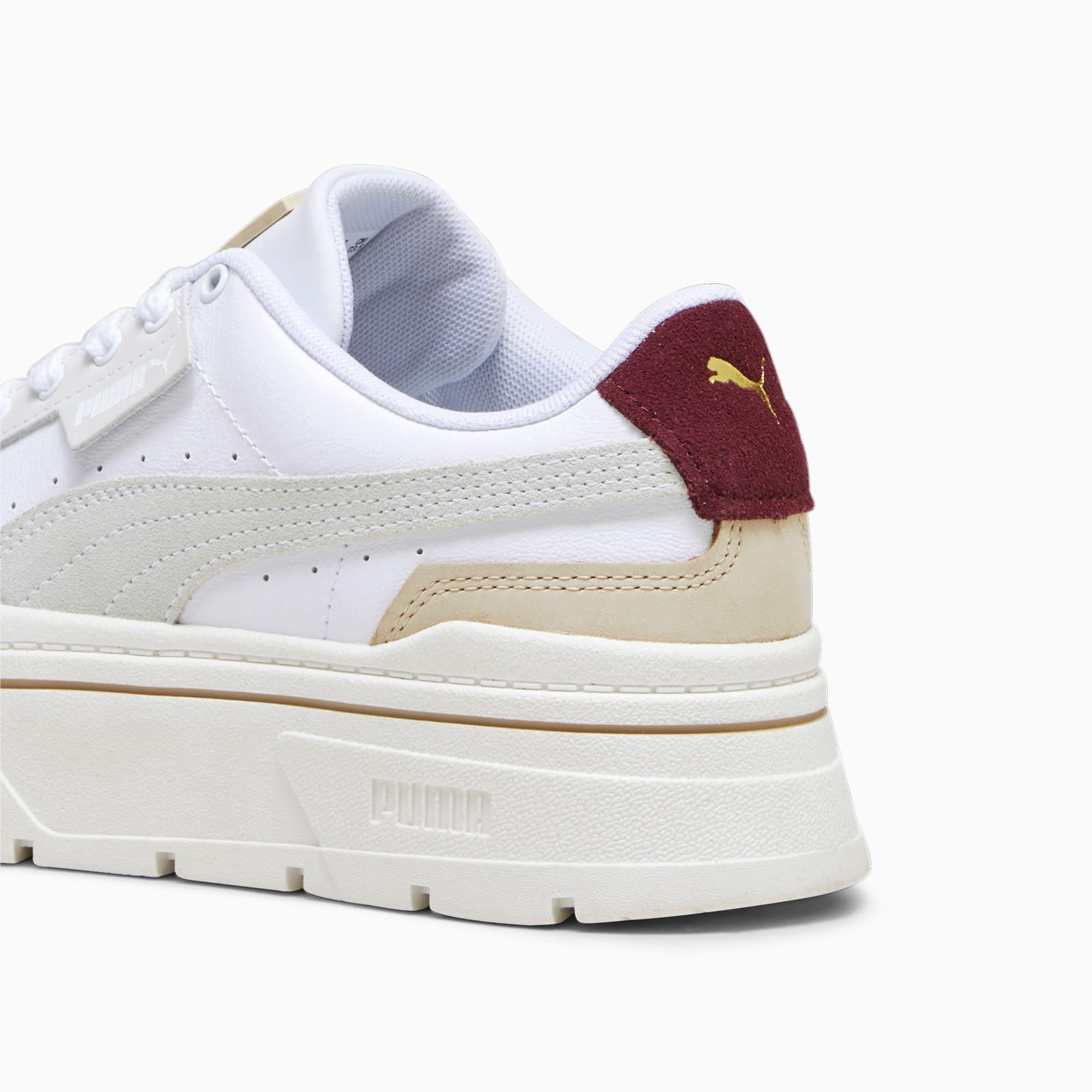 PUMA Mayze Stack Luxe Sneakers in White Lyst UK