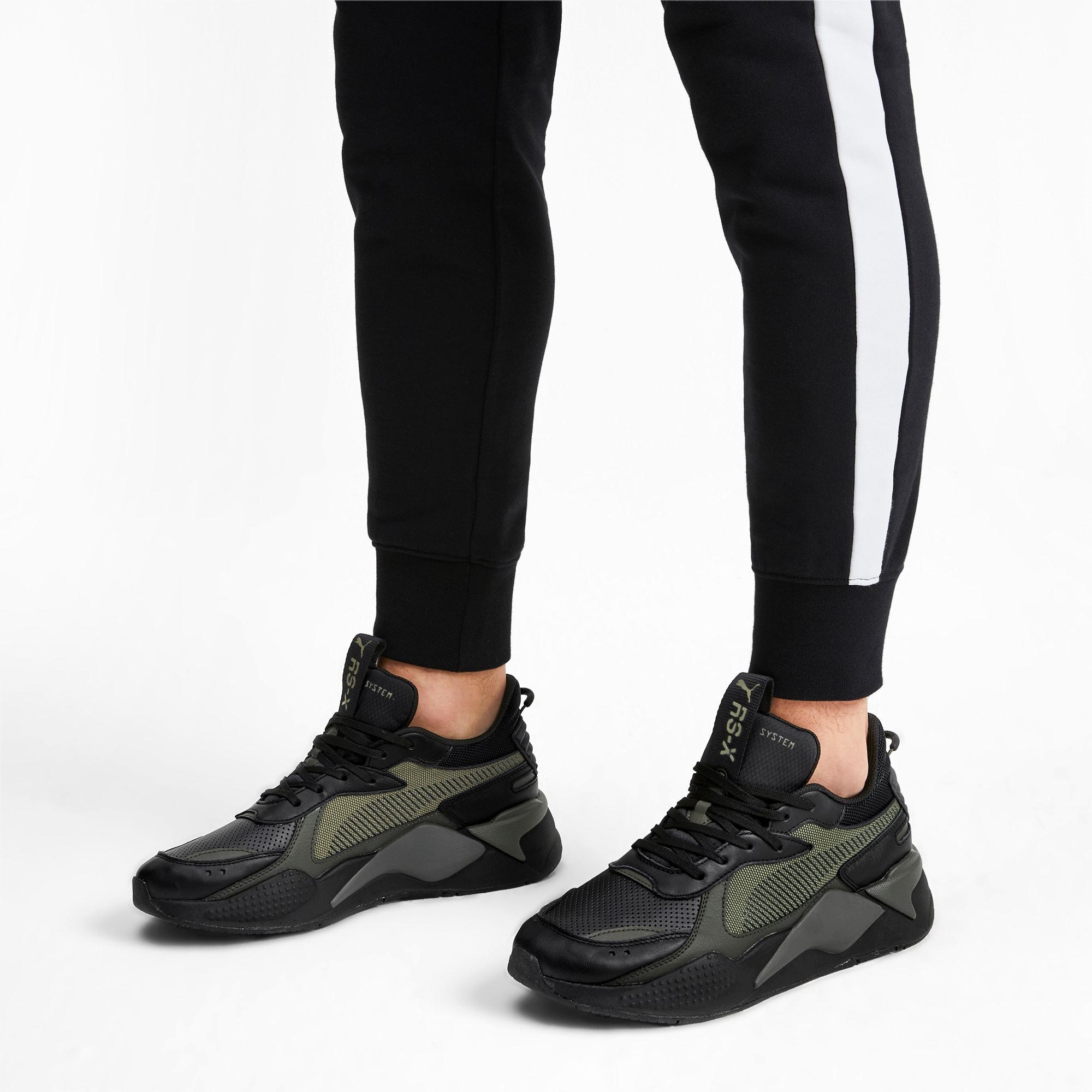 PUMA Leather Rs-x Winterized Sneakers in Black/Burnt Olive (Black) - Save  45% - Lyst