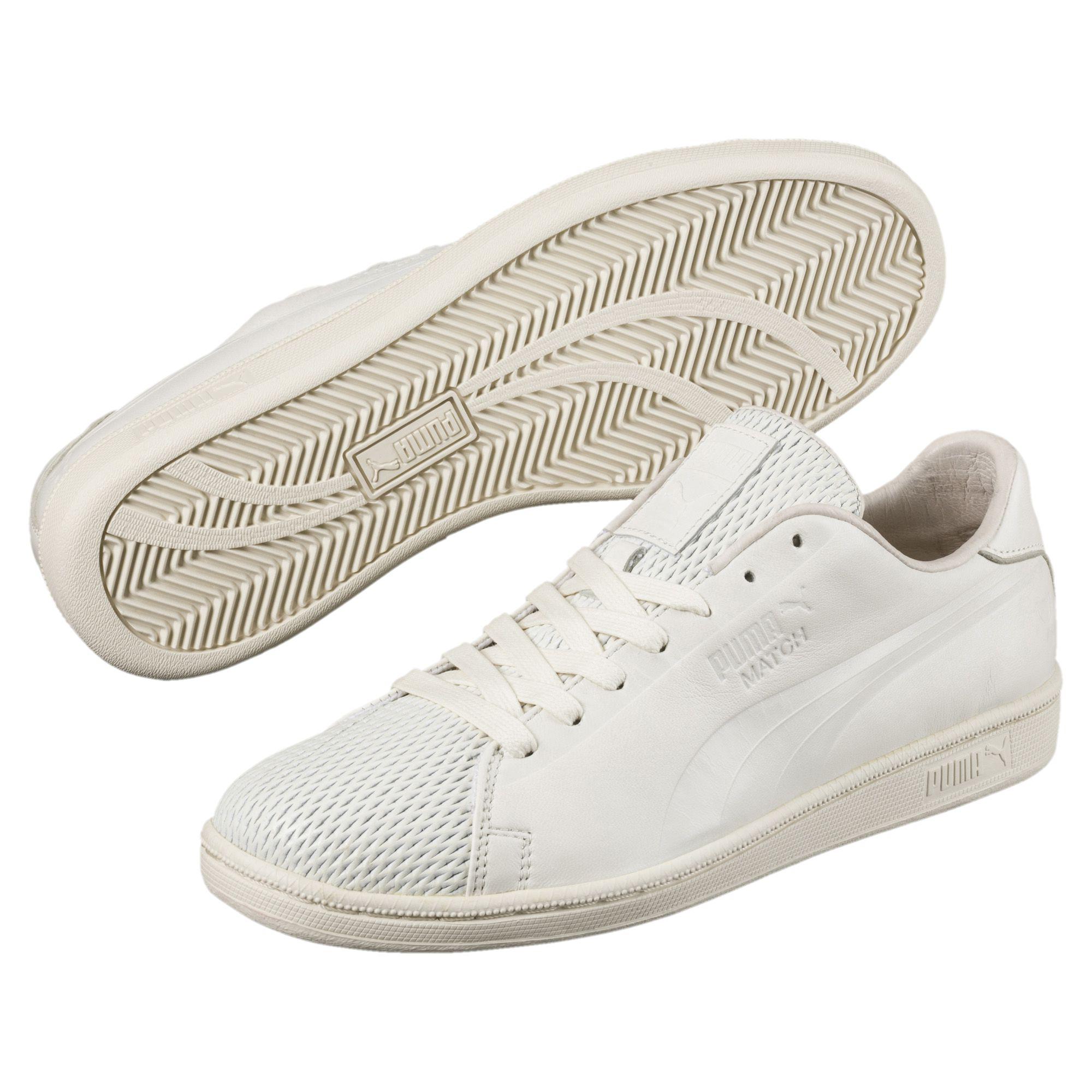 puma match low sneakers whisper white