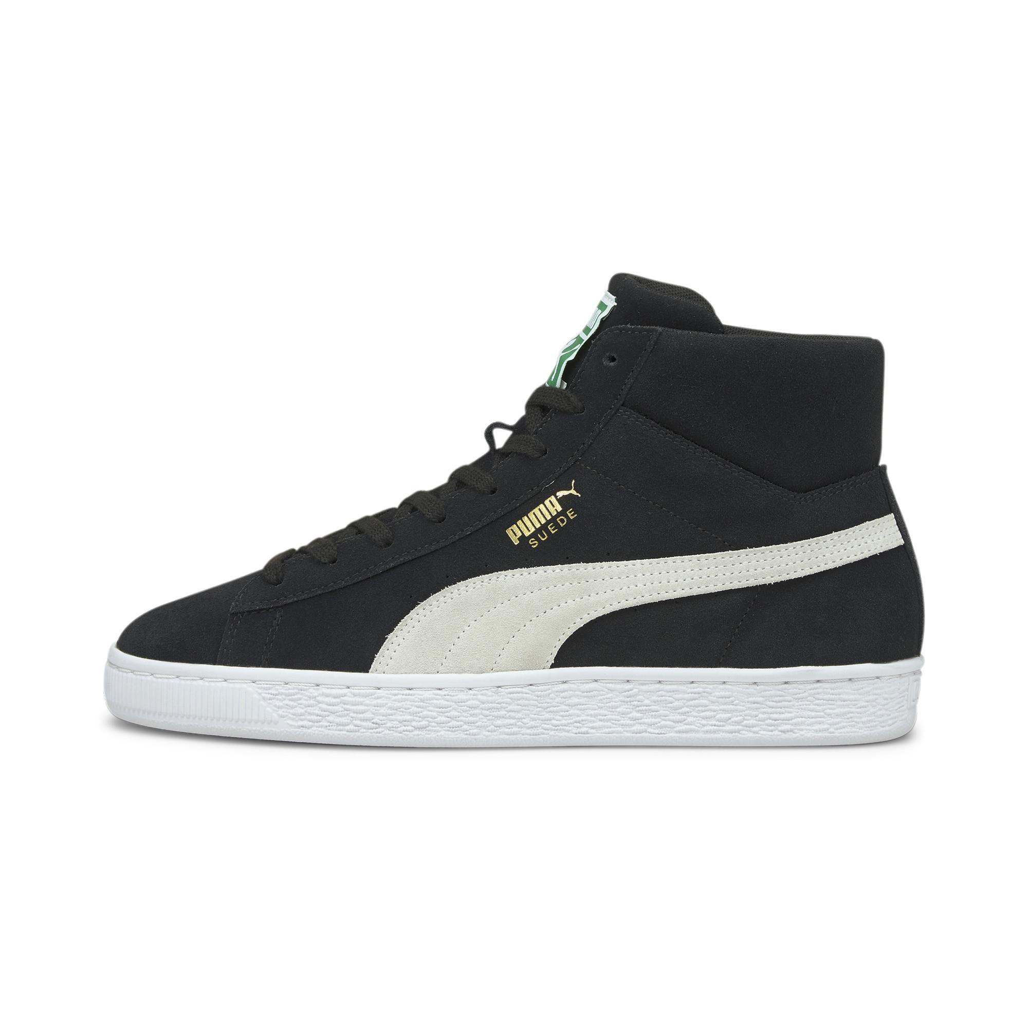 PUMA Suede Mid Xxi Sneakers in Black for Men - Lyst